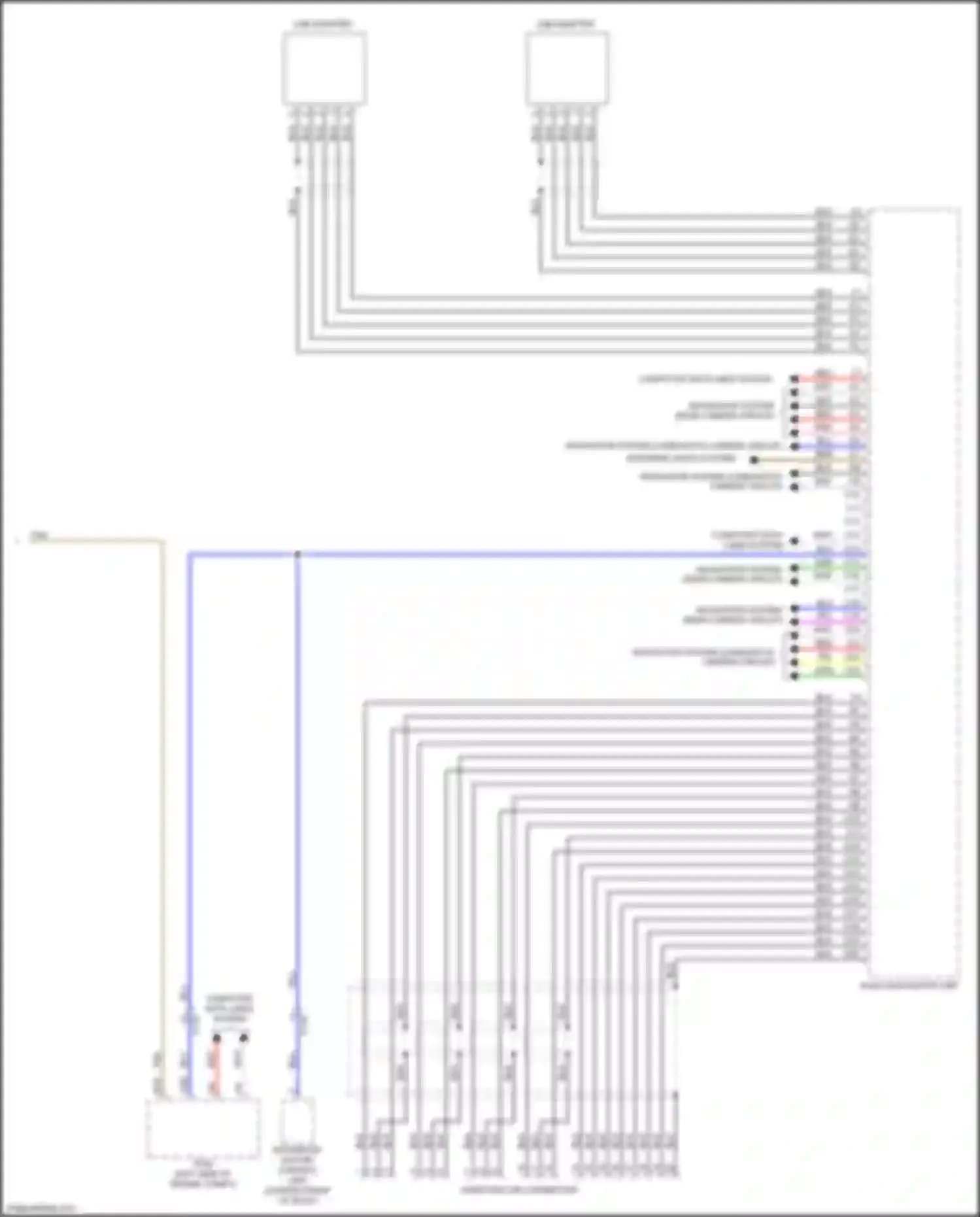 Wiring diagram usb adapter a for Honda HR-V II (2015-2018) (1 of 4)