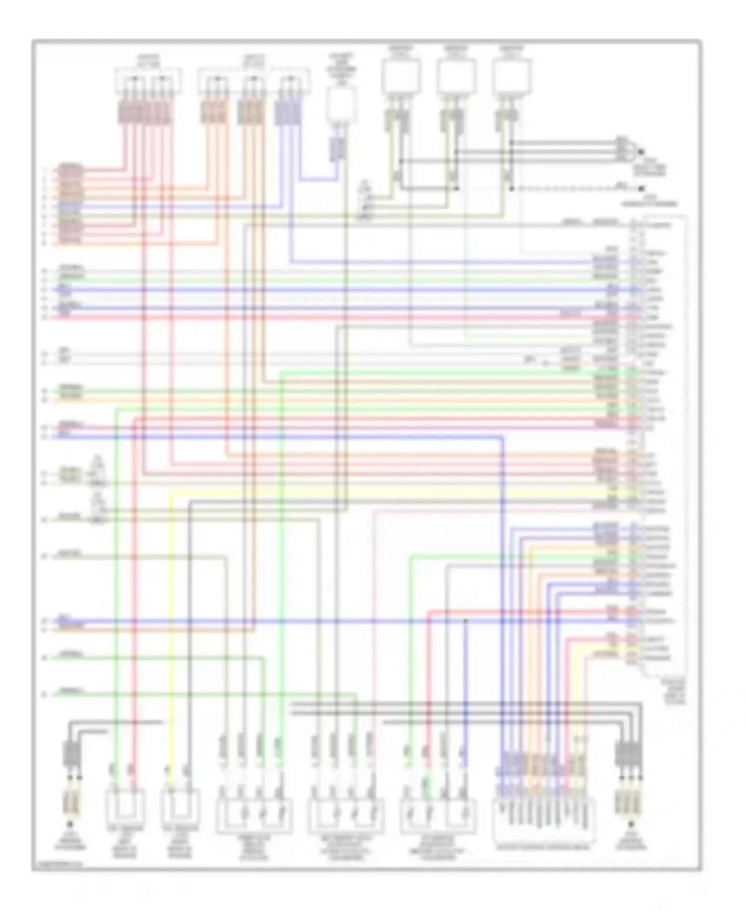 Insight Honda ZE1 (1999-2006): Wiring diagram engine performance 1.0l, engine controls circuit (4 of 4)