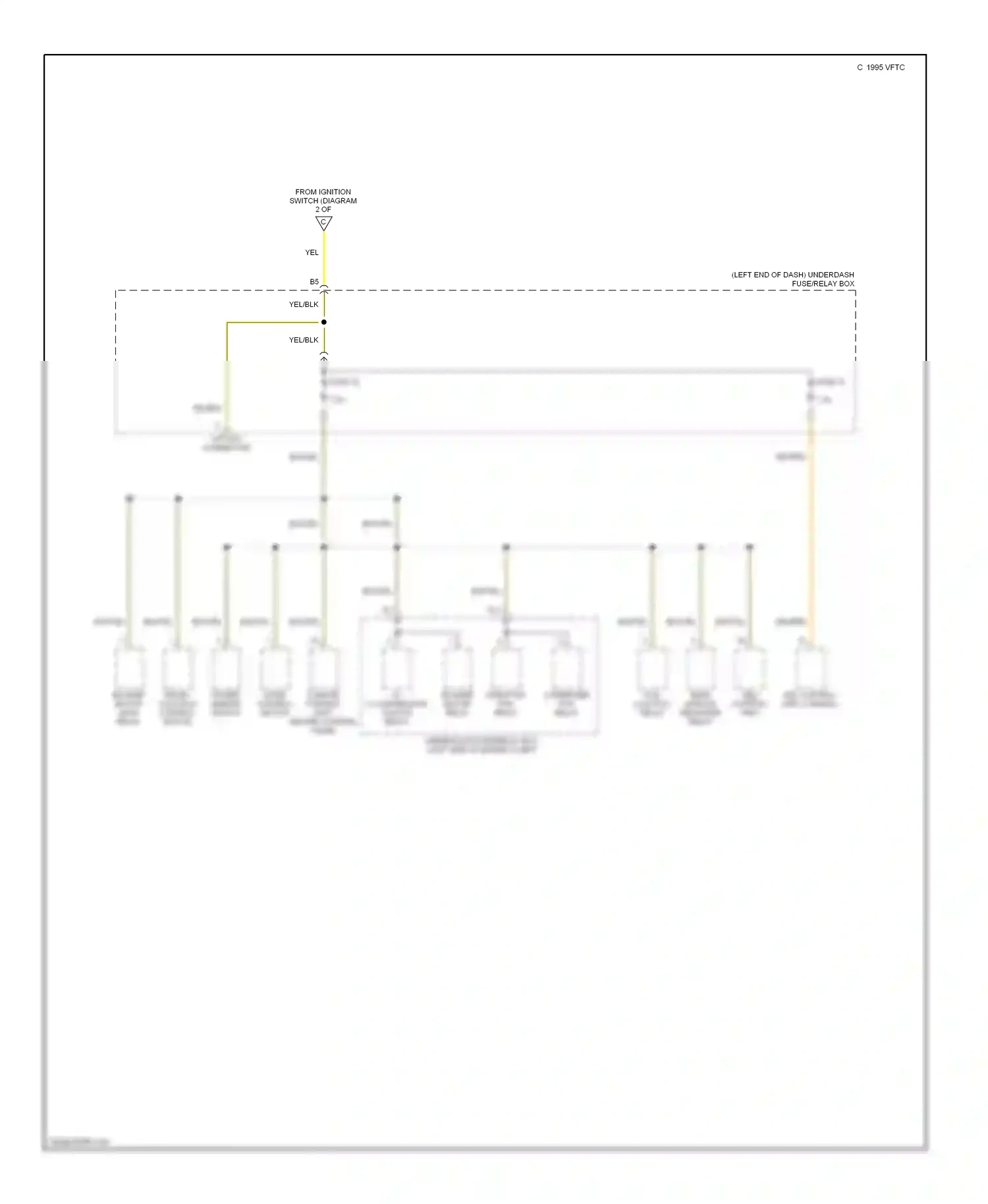 Wiring diagram climate control unit heater control panel for Honda Insight ZE1 (1999-2006) (3 of 3)