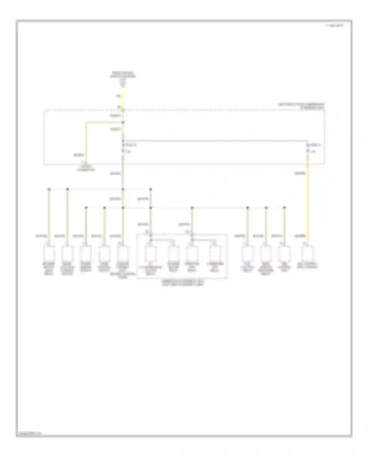 Wiring diagram fuse 17 for Honda Insight ZE1 (1999-2006) (3 of 3)