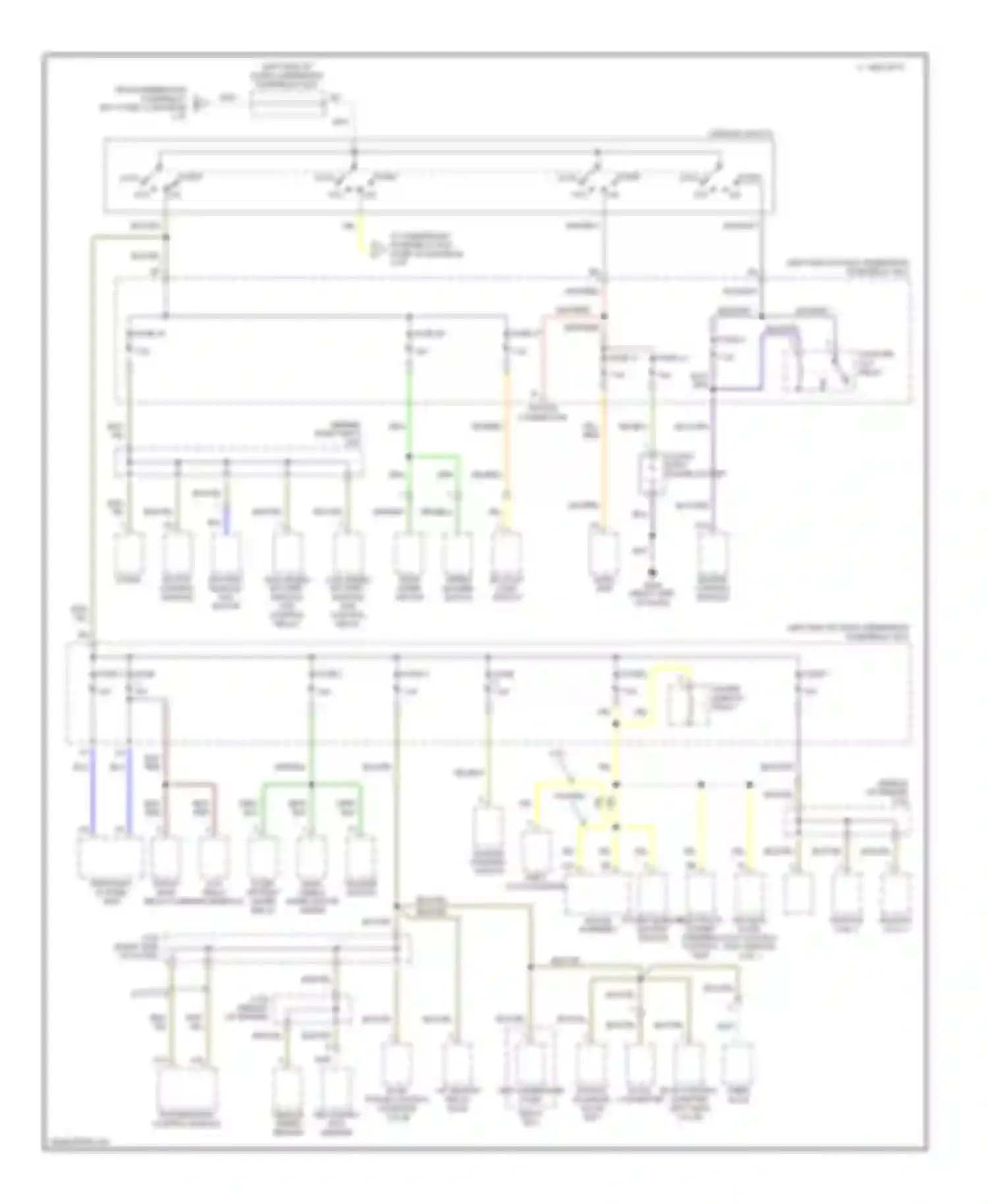 Wiring diagram secondary vehicle speed sensor for Honda Insight ZE1 (1999-2006)