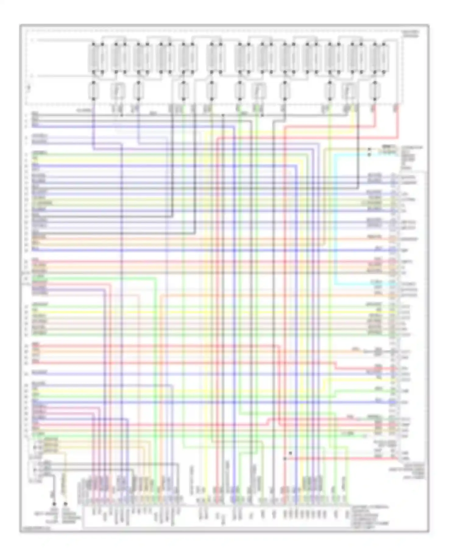 Wiring diagram pnk qbatt vl vh for Honda Insight ZE1 (1999-2006) (1 of 1)