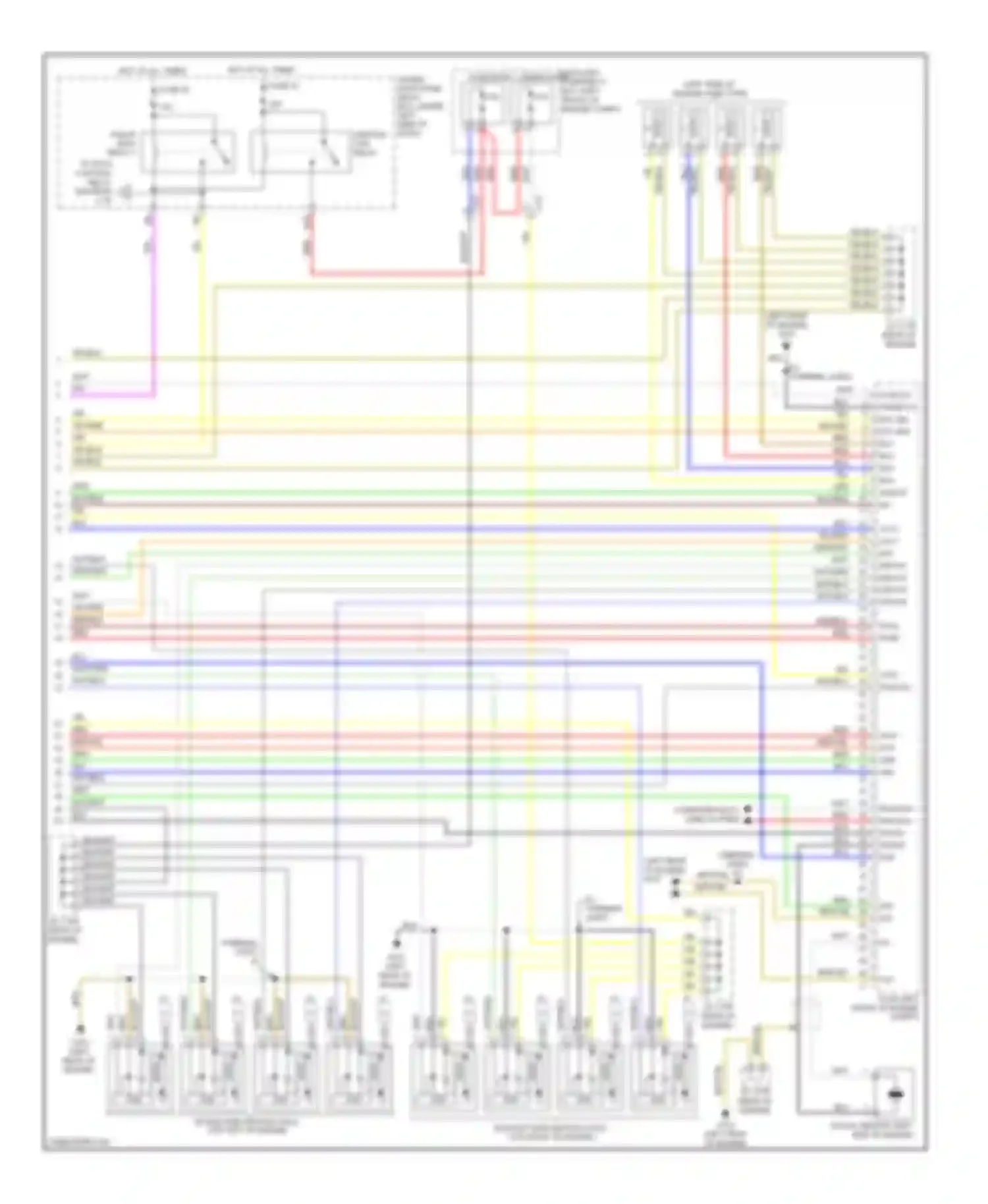 Insight Honda ZE2 facelift (2011-2014): Wiring diagram engine performance 1.3l hybrid, engine controls circuit (5 of 5)