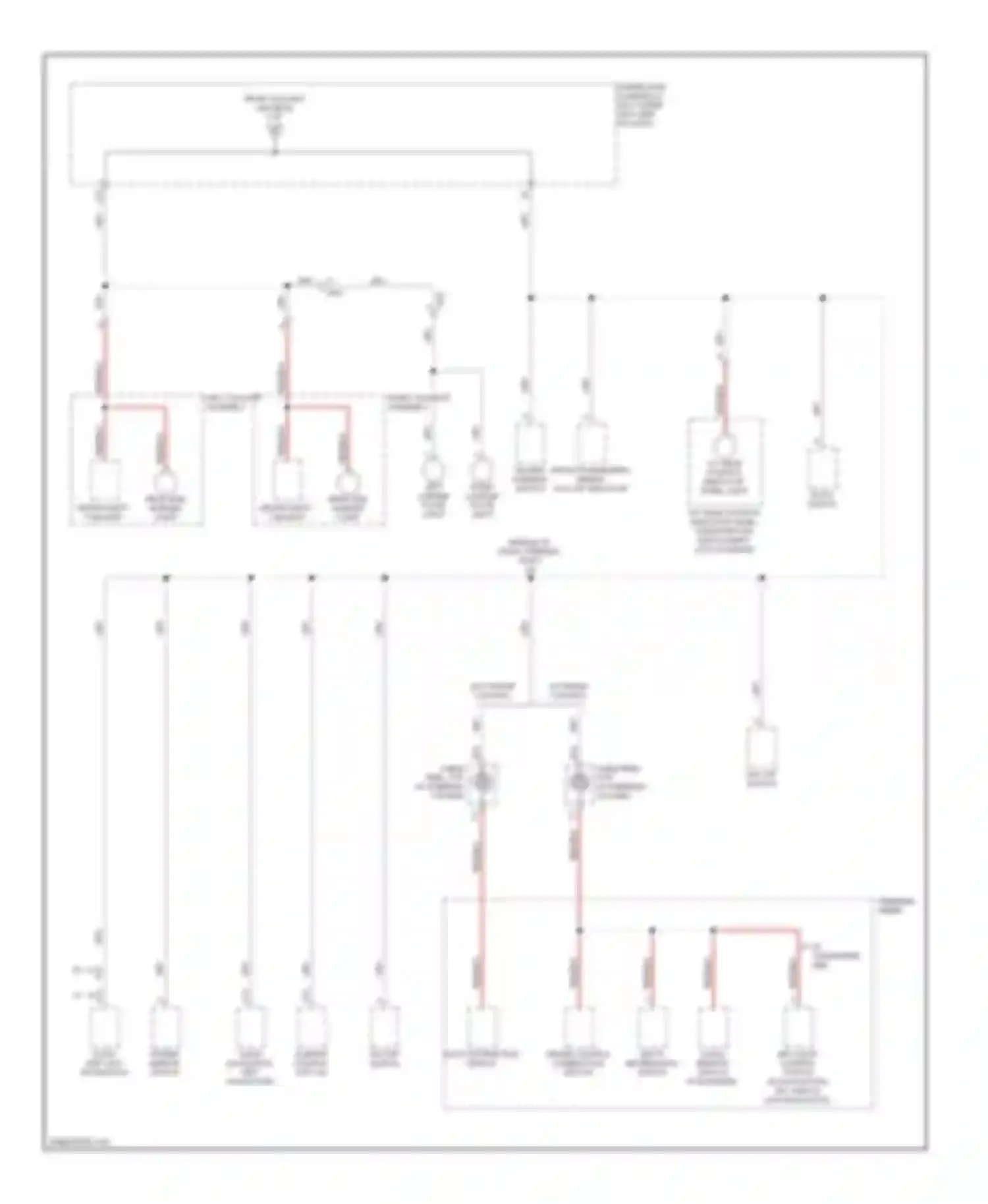 Insight Honda ZE2 facelift (2011-2014): Power distribution circuit (3 of 5)
