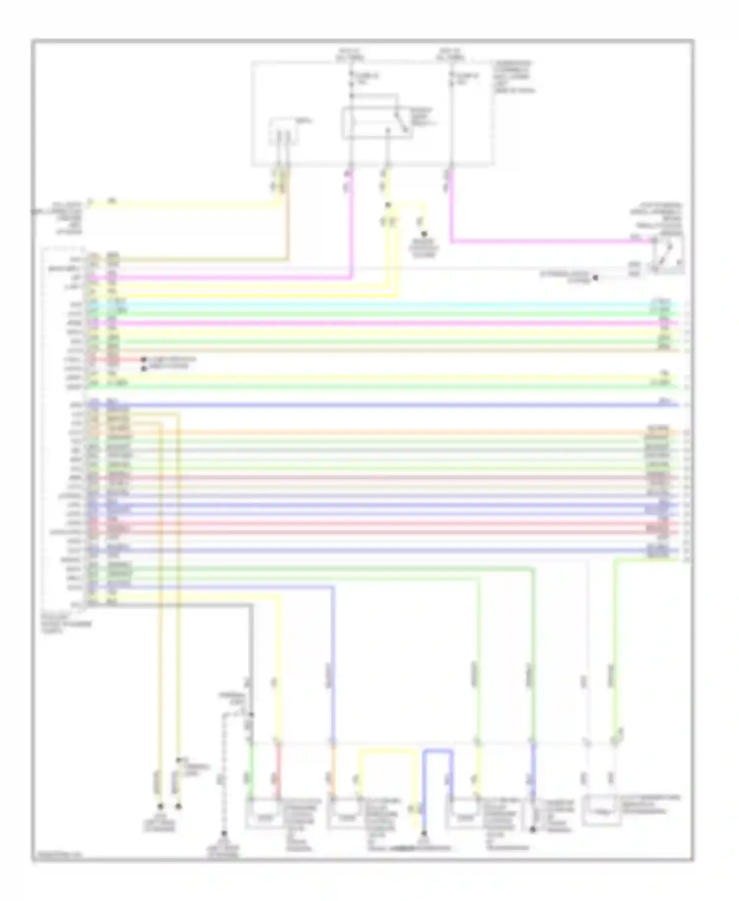 Insight Honda ZE2 facelift (2011-2014): Transmission circuit (1 of 2)