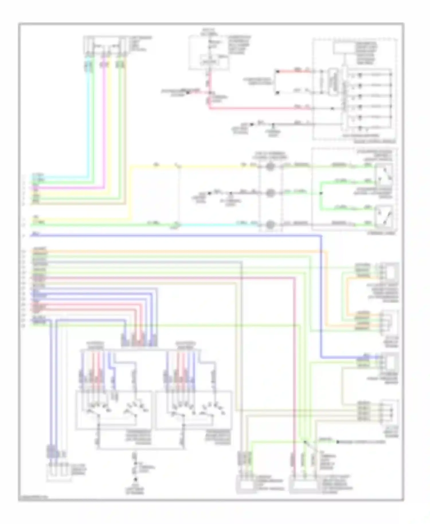 Insight Honda ZE2 facelift (2011-2014): Transmission circuit (2 of 2)