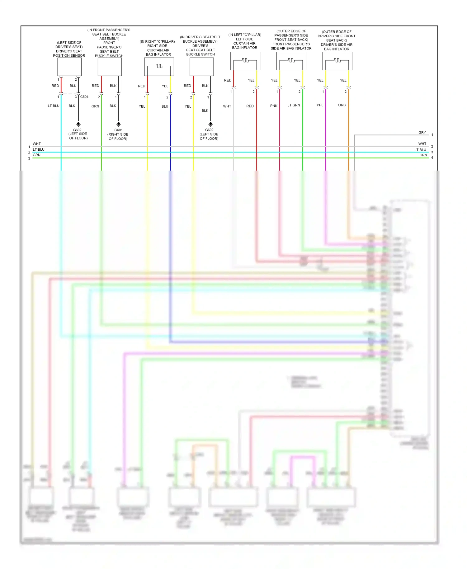 Wiring diagram brn for Honda Insight ZE2 facelift (2011-2014) (47 of 52)