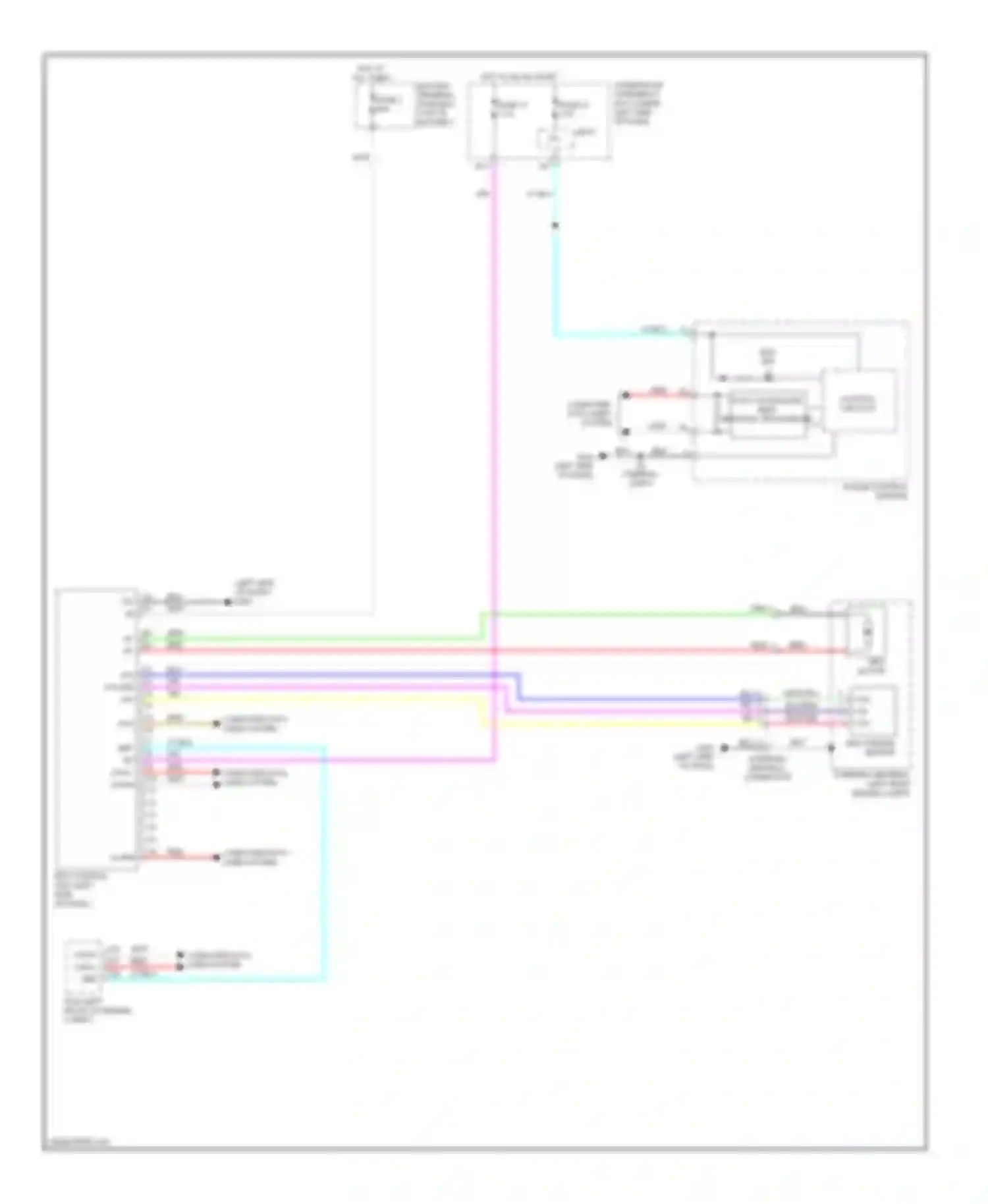 Insight Honda ZE2 (2009-2011): Electronic power steering circuit