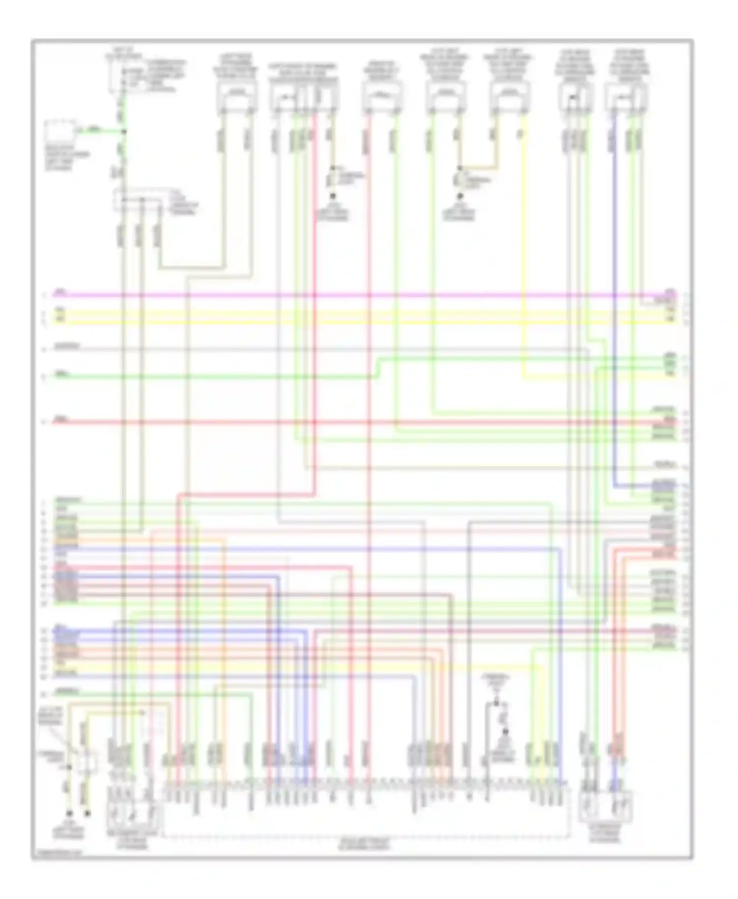 Insight Honda ZE2 (2009-2011): Wiring diagram engine performance 1.3l, engine controls circuit (3 of 5)