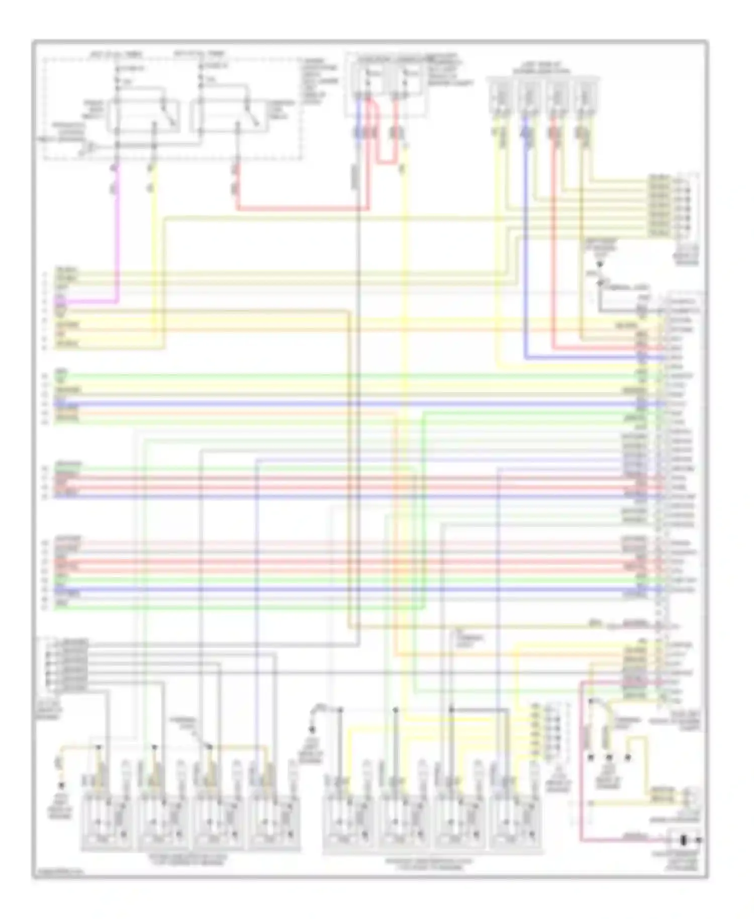 Insight Honda ZE2 (2009-2011): Wiring diagram engine performance 1.3l, engine controls circuit (5 of 5)