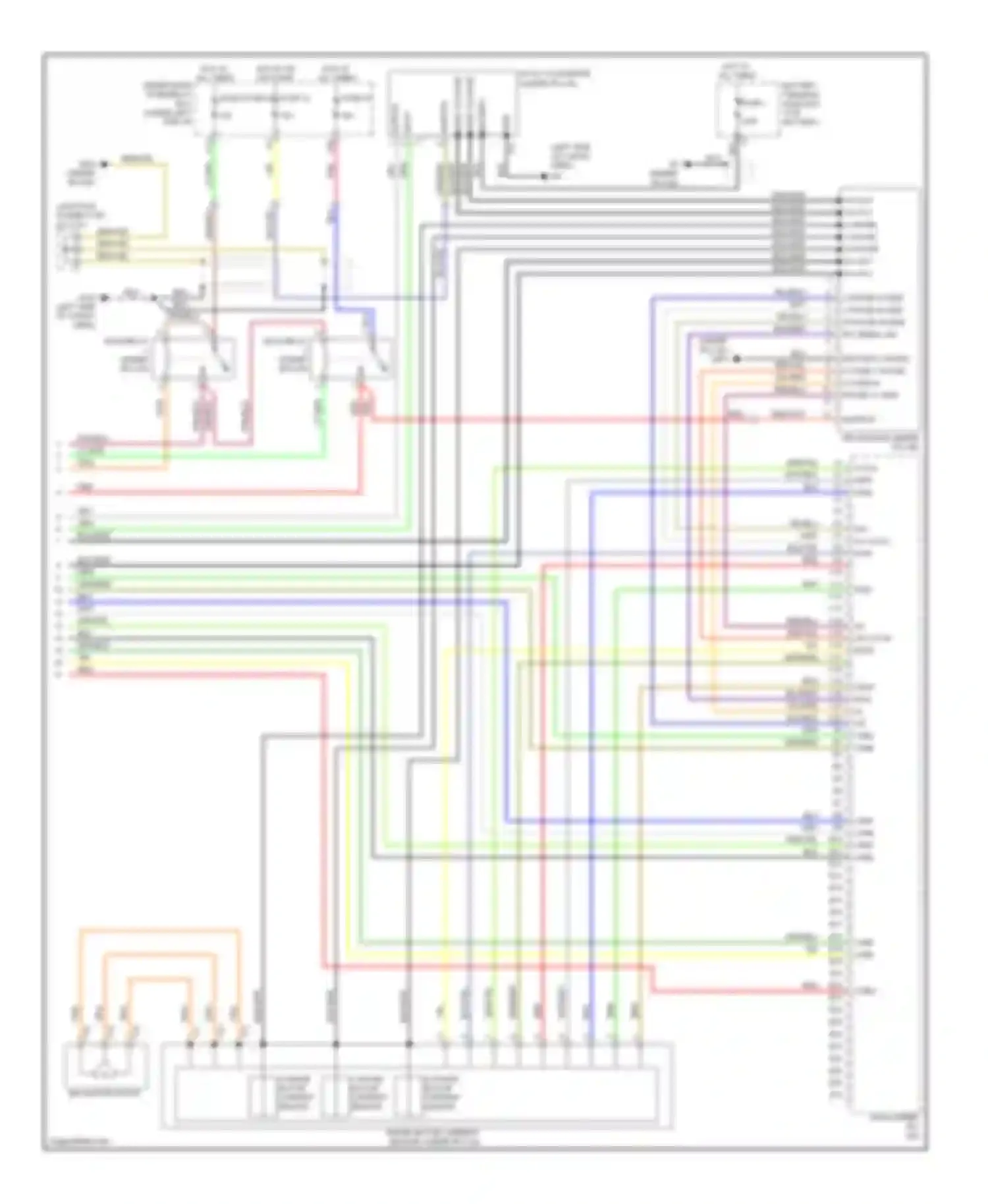Insight Honda ZE2 (2009-2011): Wiring diagram engine performance 1.3l, ima circuit (3 of 3)