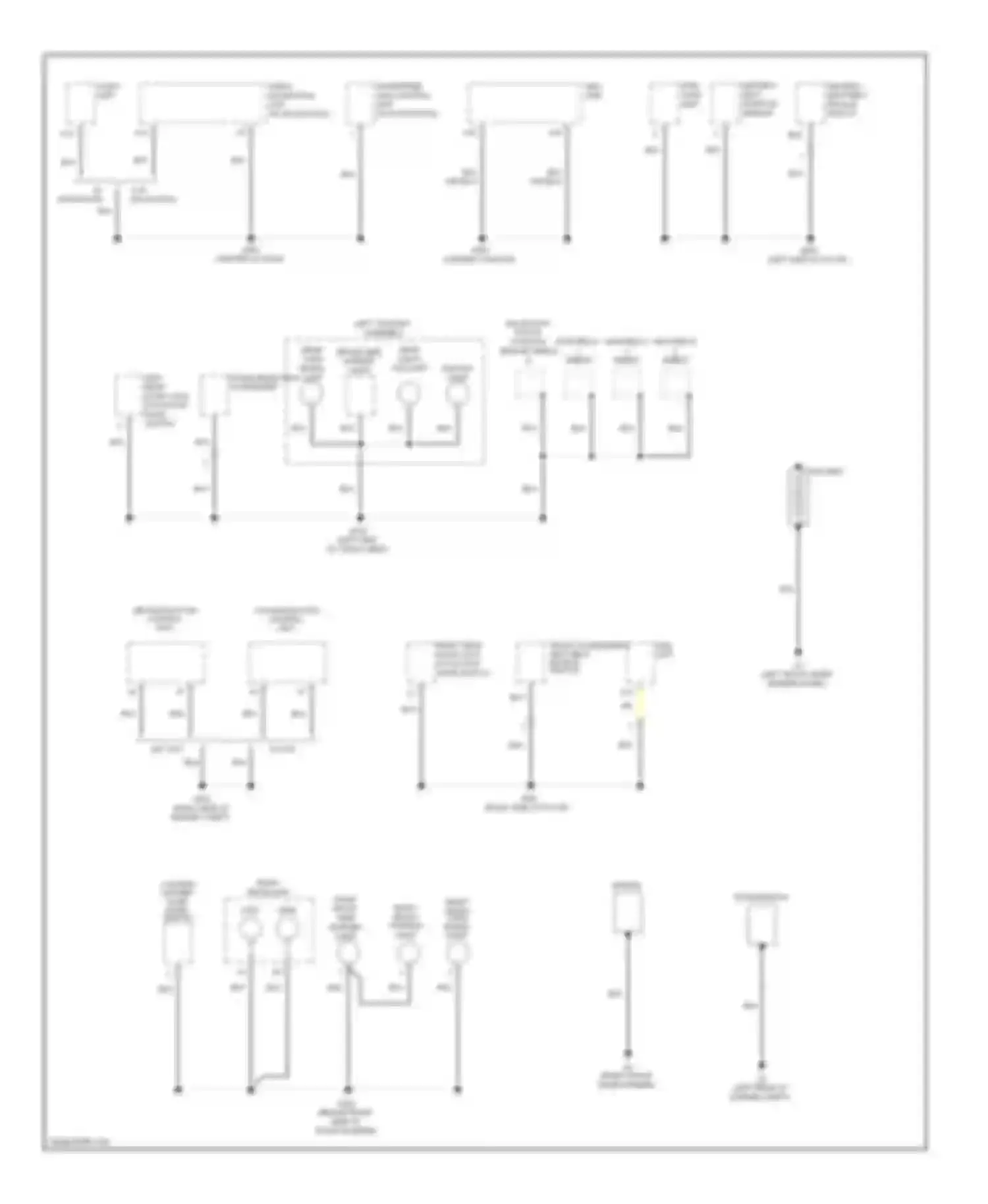 Wiring diagram w/o w/ navigation navigation for Honda Insight ZE2 (2009-2011)