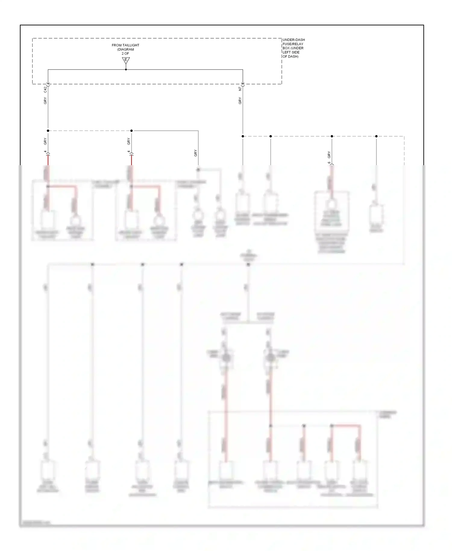 Honda Insight ZE2 (2009-2011) cruise control combination switch wiring diagram  (4 of 4)