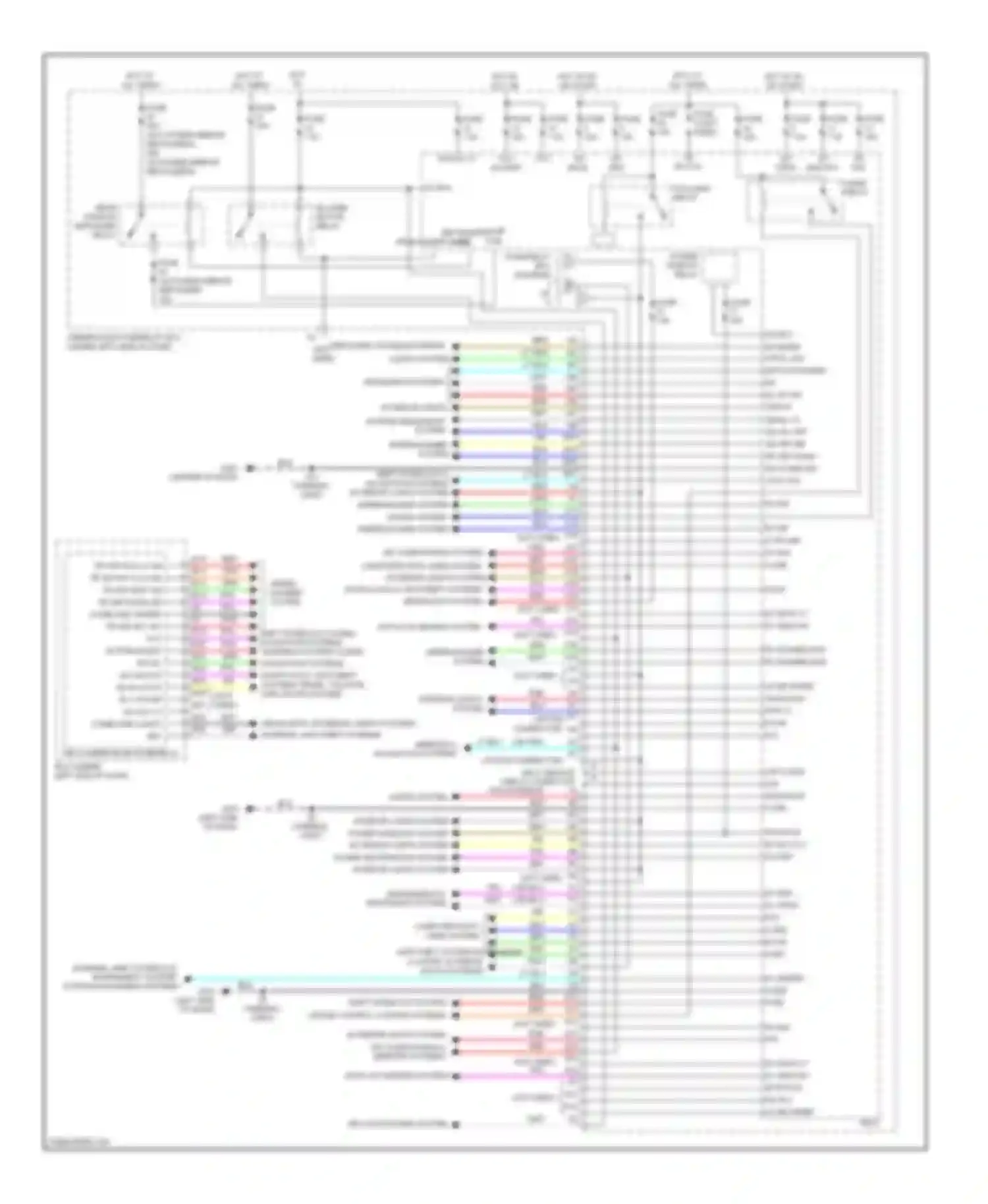 Wiring diagram +b backup intr lt- b-can for Honda Insight ZE2 (2009-2011)