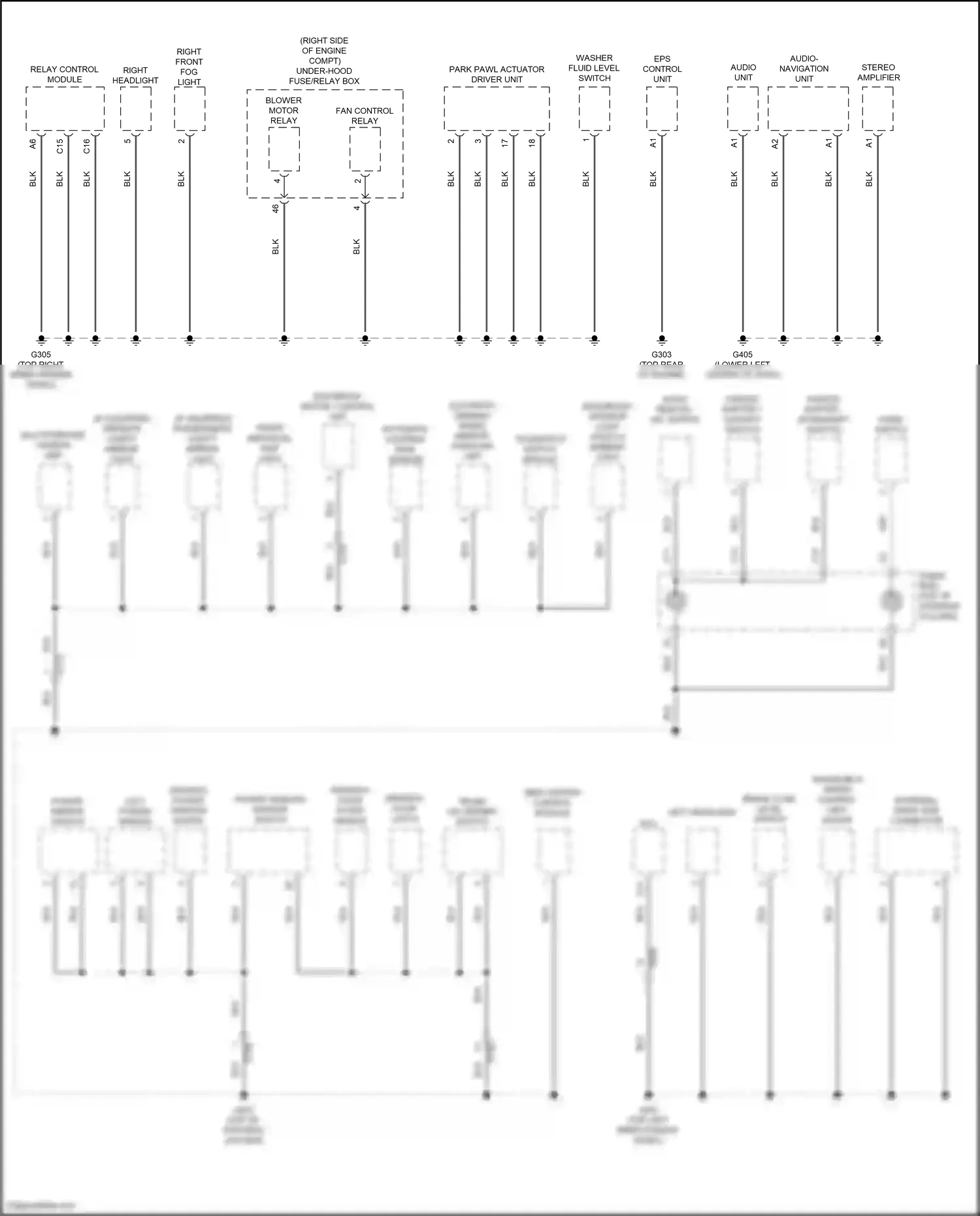 Honda Insight ZE4 (2018-2024) automatic lighting/ rain sensor wiring diagram  (3 of 5)