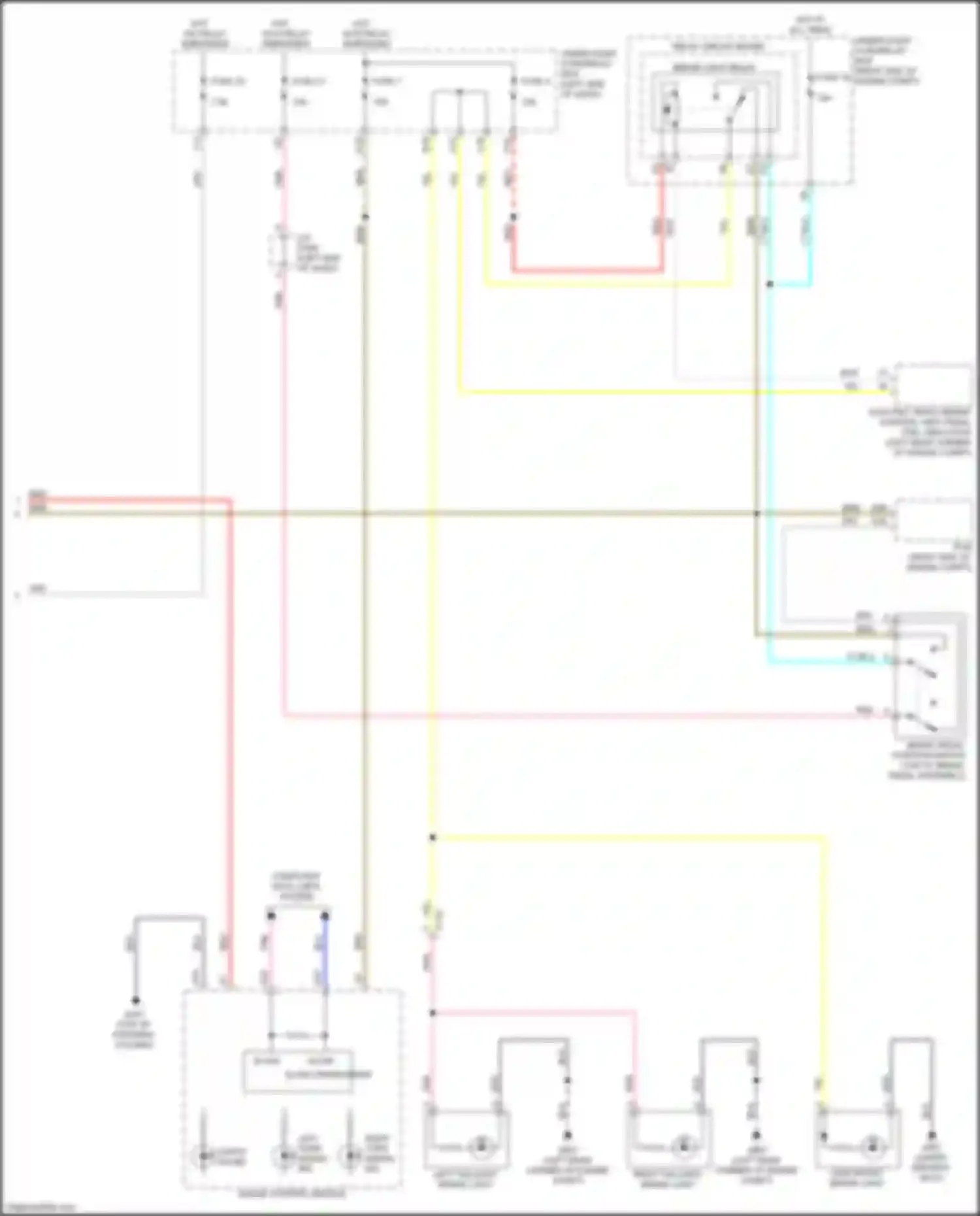 Wiring diagram b-can transceiver for Honda Insight ZE4 (2018-2024) (4 of 13)