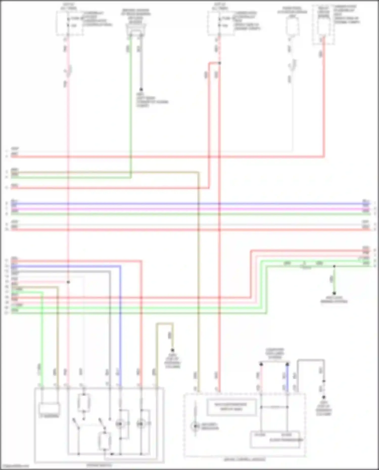 Wiring diagram b-can transceiver for Honda Insight ZE4 (2018-2024) (1 of 13)