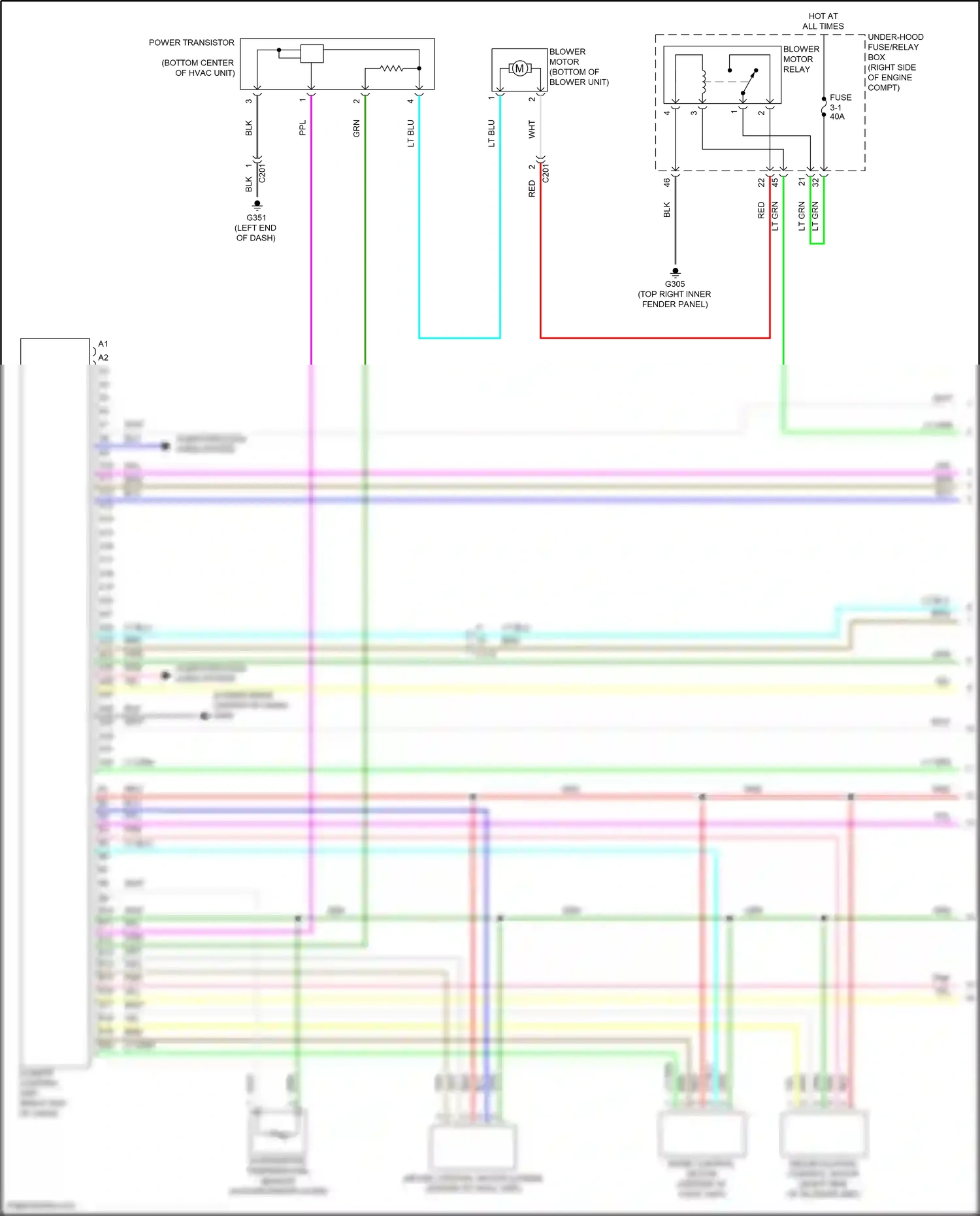 Honda Insight ZE4 (2018-2024) computer data lines system wiring diagram  (31 of 70)