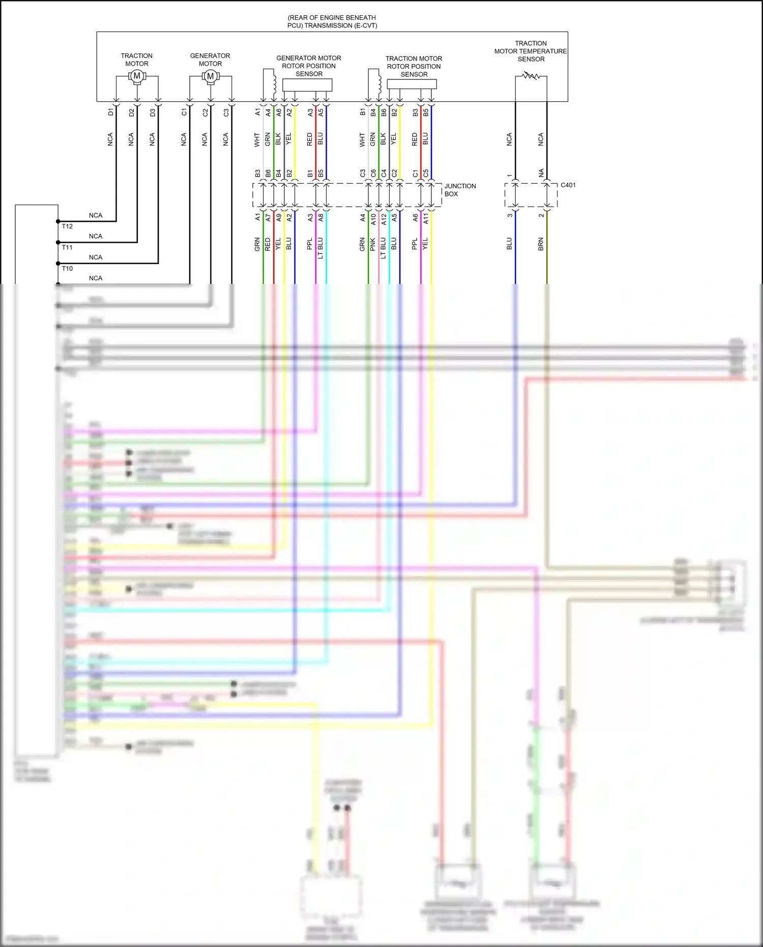 Honda Insight ZE4 (2018-2024) computer data lines system wiring diagram  (69 of 70)