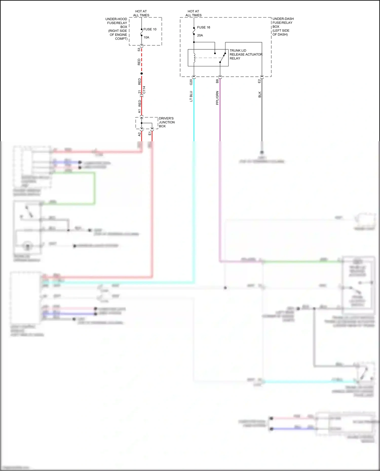 Honda Insight ZE4 (2018-2024) computer data lines system wiring diagram  (65 of 70)