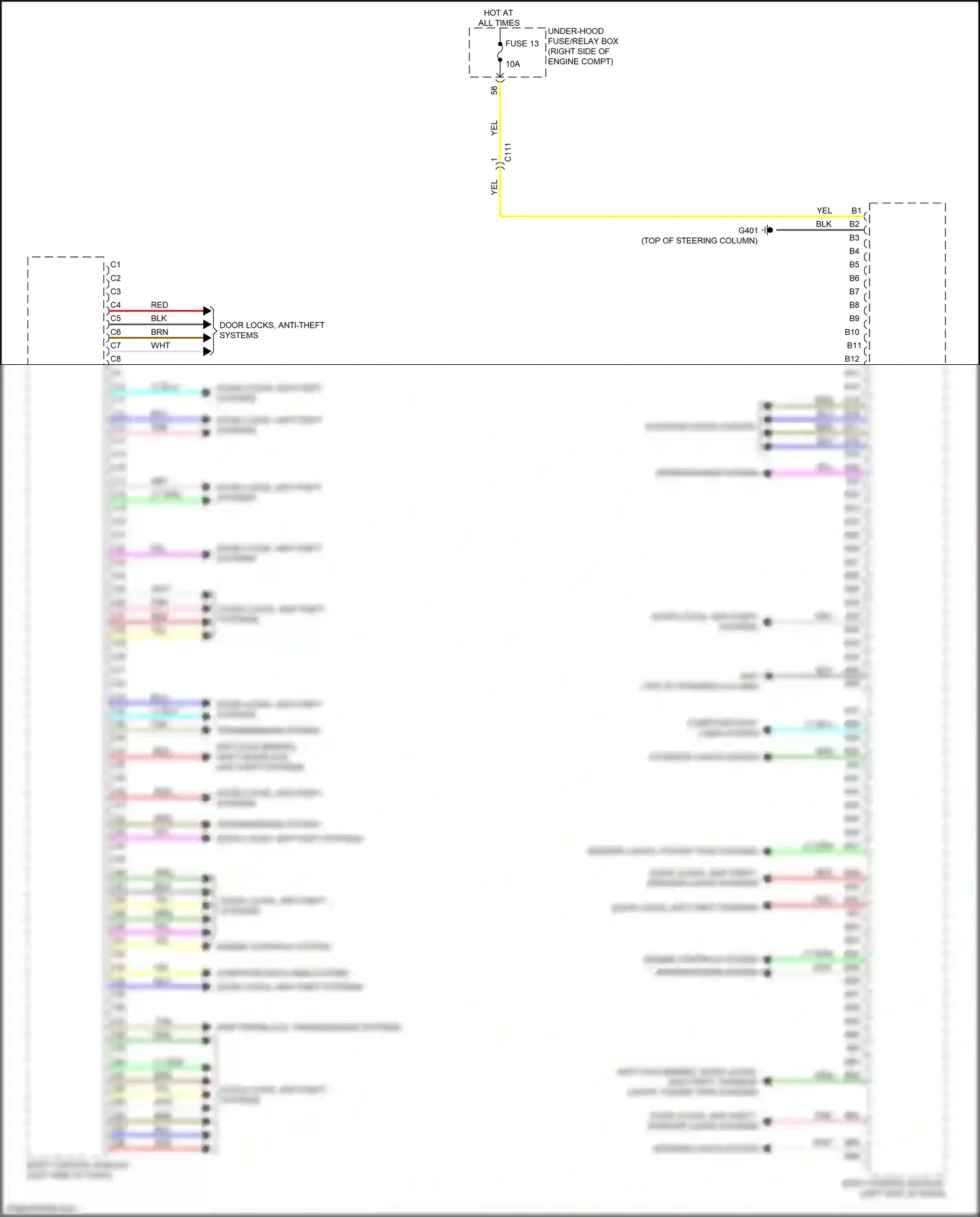 Honda Insight ZE4 (2018-2024) computer data lines system wiring diagram  (56 of 70)