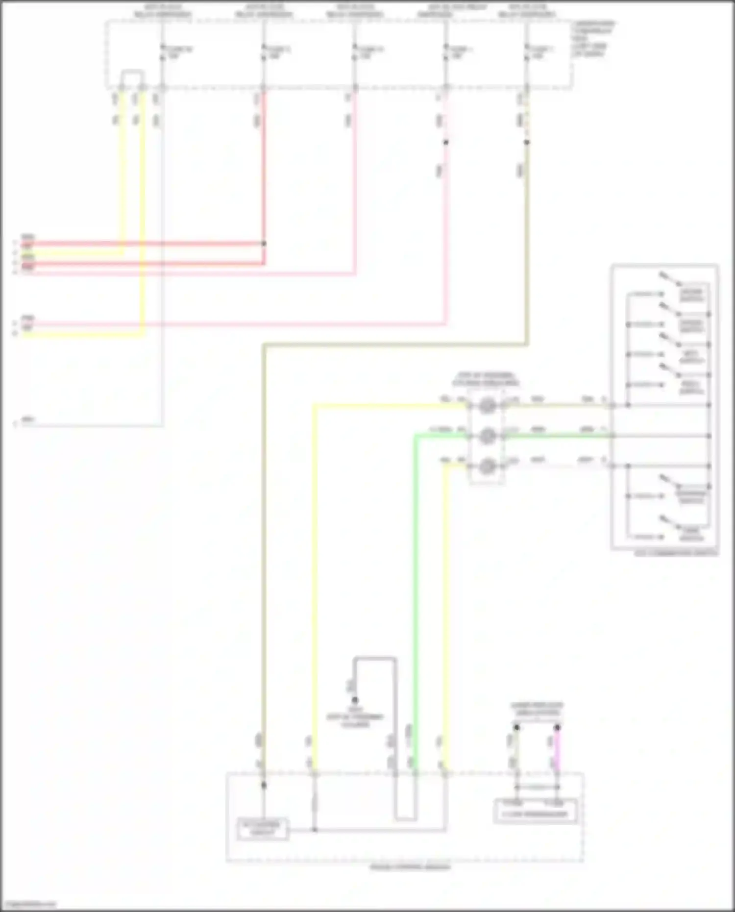 Wiring diagram distance switch for Honda Insight ZE4 (2018-2024) (1 of 1)