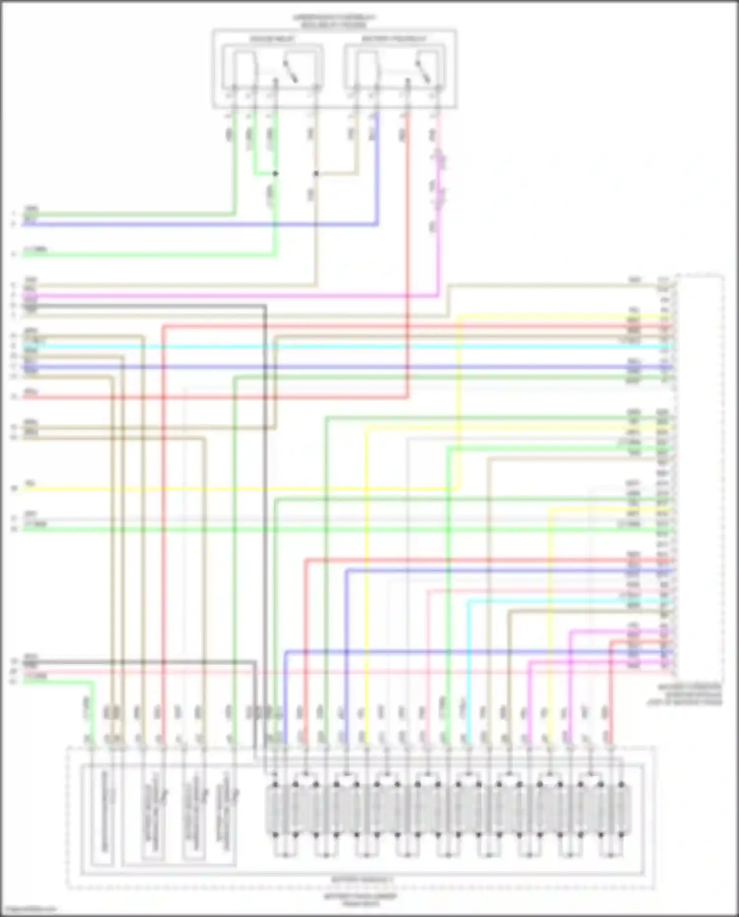 Wiring diagram ighldb relay for Honda Insight ZE4 (2018-2024) (1 of 1)