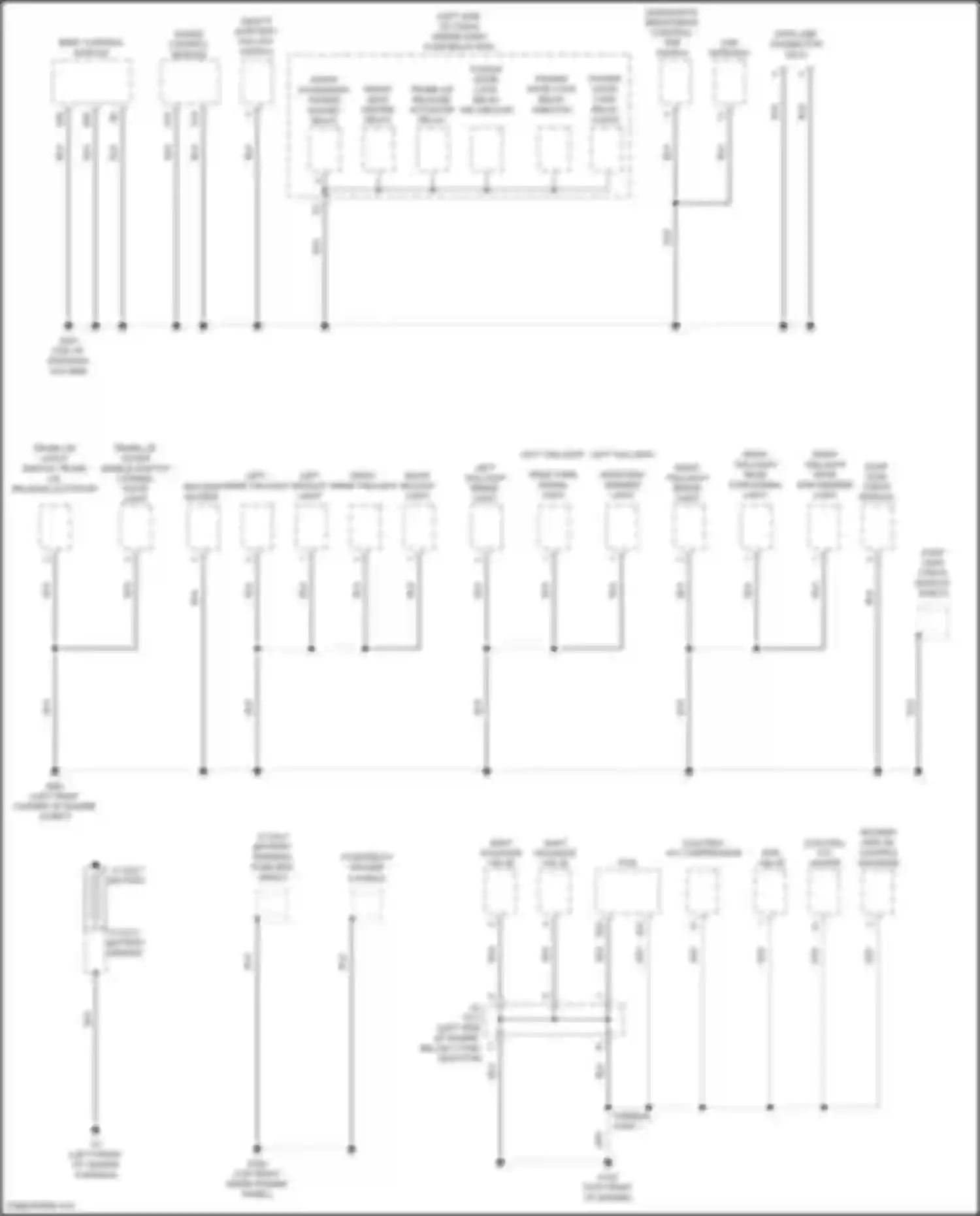 Wiring diagram trunk lid release actuator relay for Honda Insight ZE4 (2018-2024) (1 of 3)