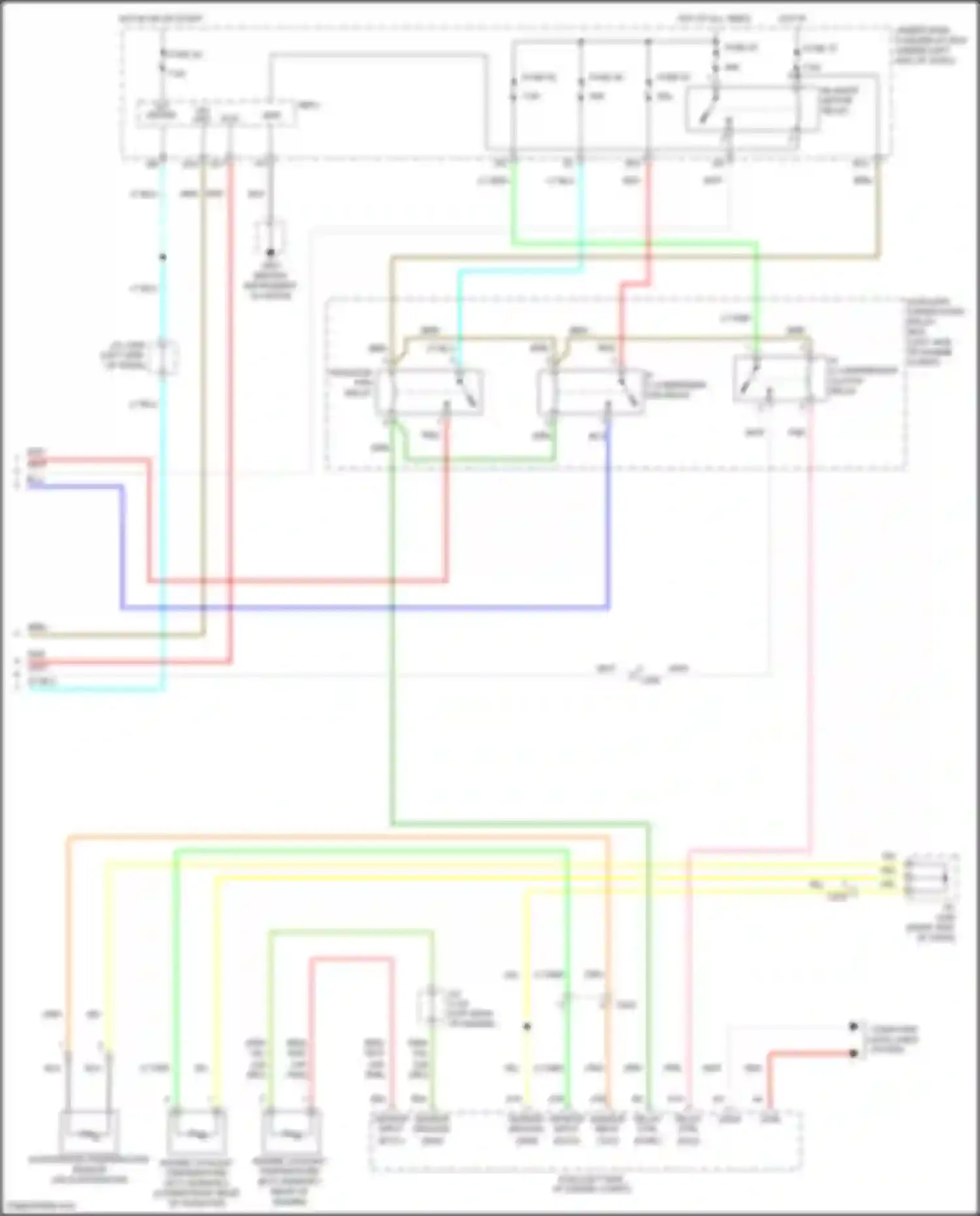 Jazz Honda GG facelift (2011-2014): Manual a/c circuit (2 of 2)
