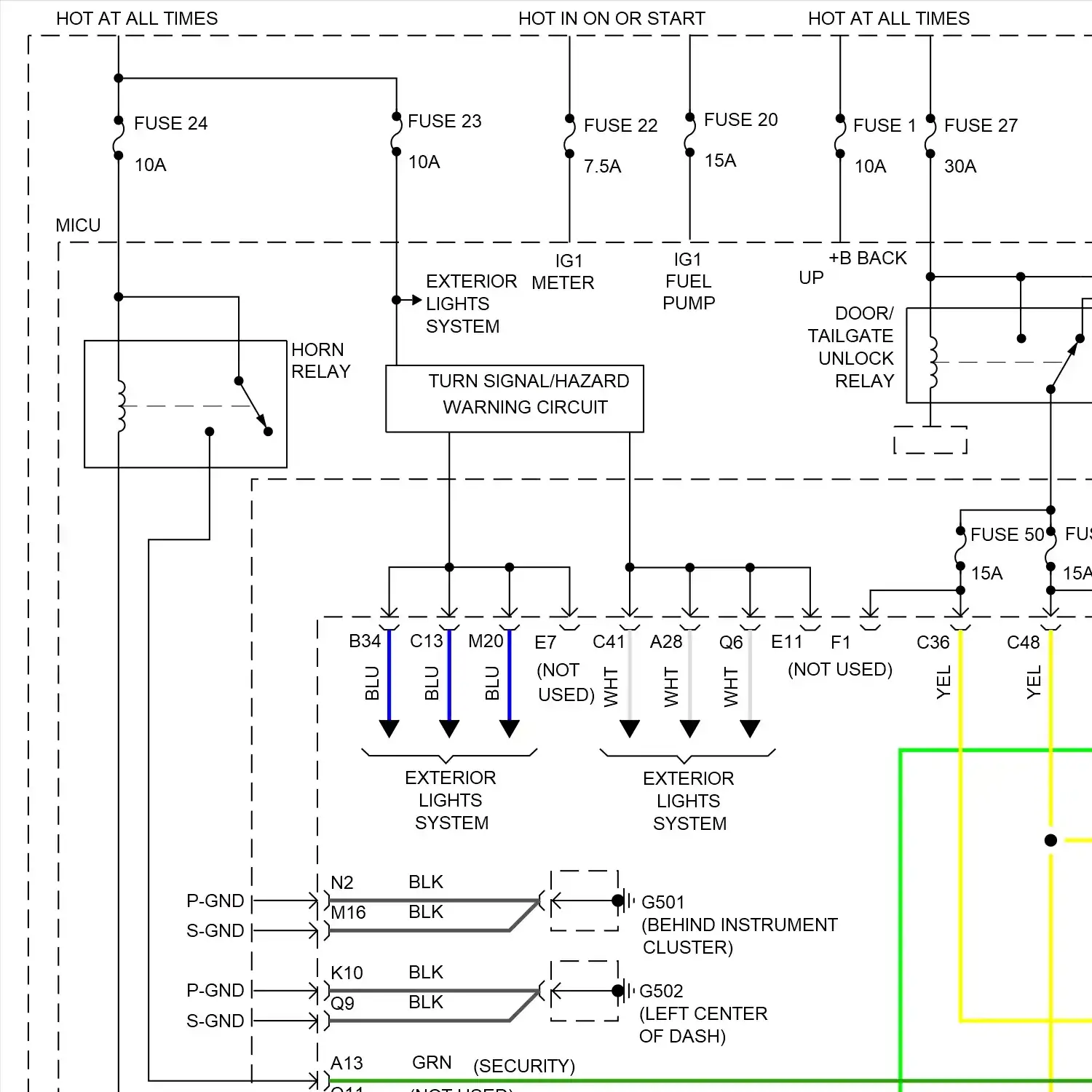 demo - Forced entry circuit, except electric vehicle (1 of 2) Forced entry circuit, except electric vehicle (1 of 2)