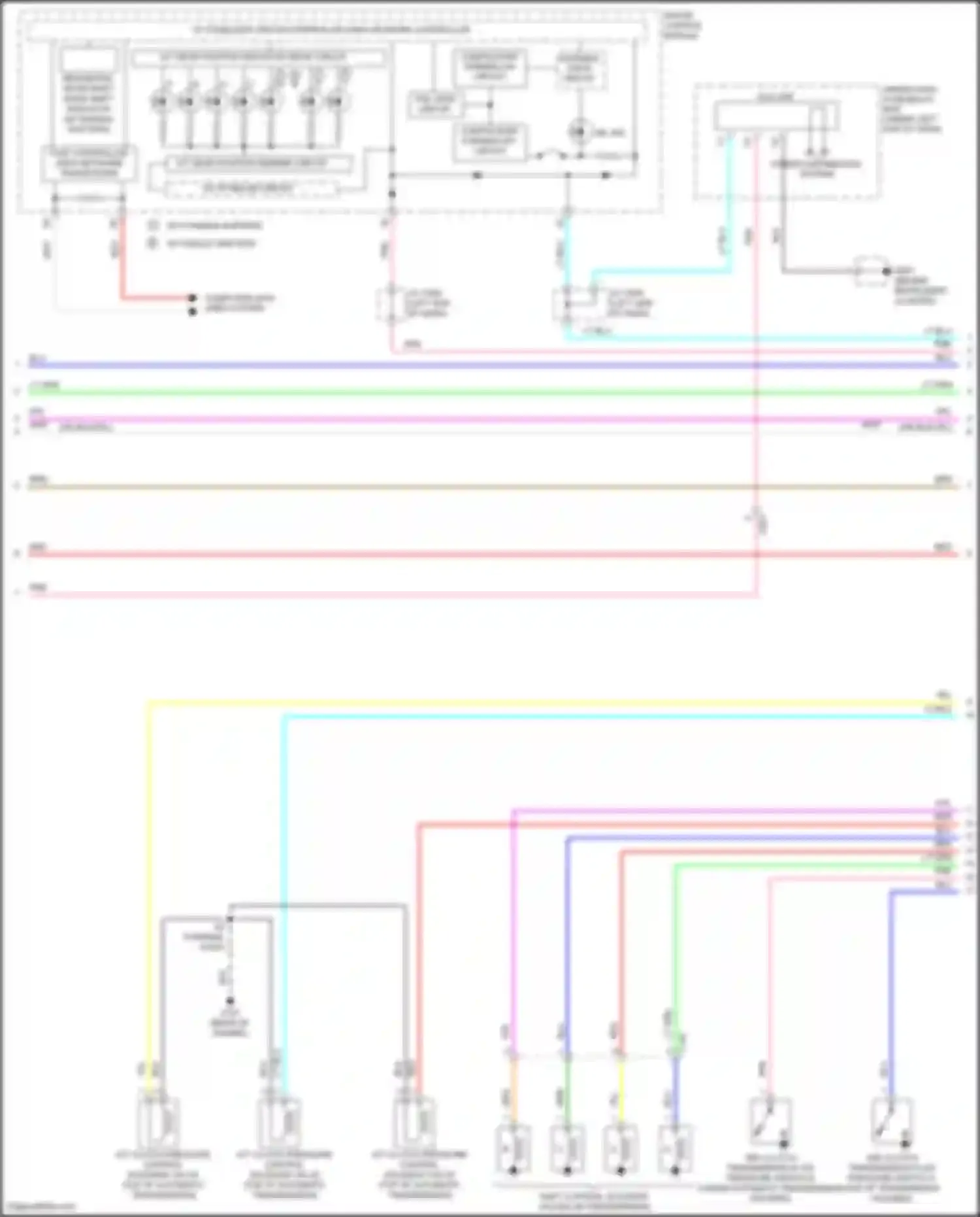 Jazz Honda GG facelift (2011-2014): Wiring diagram engine performance 1.5l (2 of 5)
