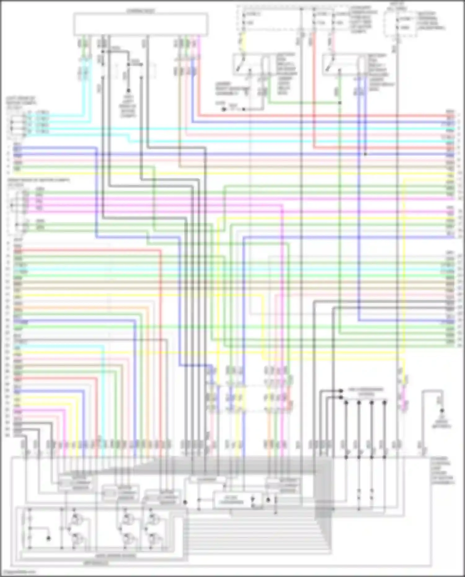 Jazz Honda GG facelift (2011-2014): Wiring diagram engine performance electric (4 of 7)