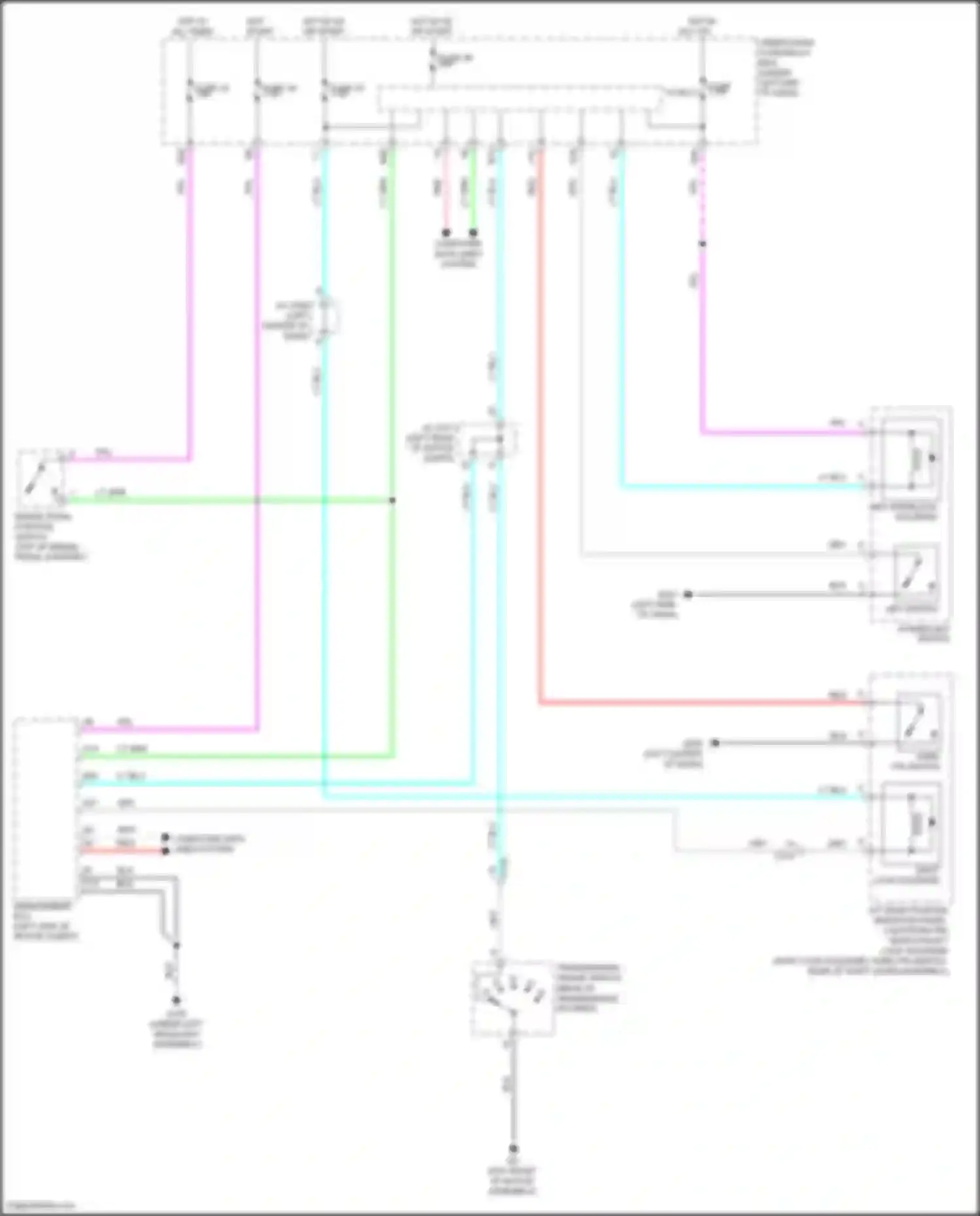 Jazz Honda GG facelift (2011-2014): Shift interlock circuit, electric vehicle
