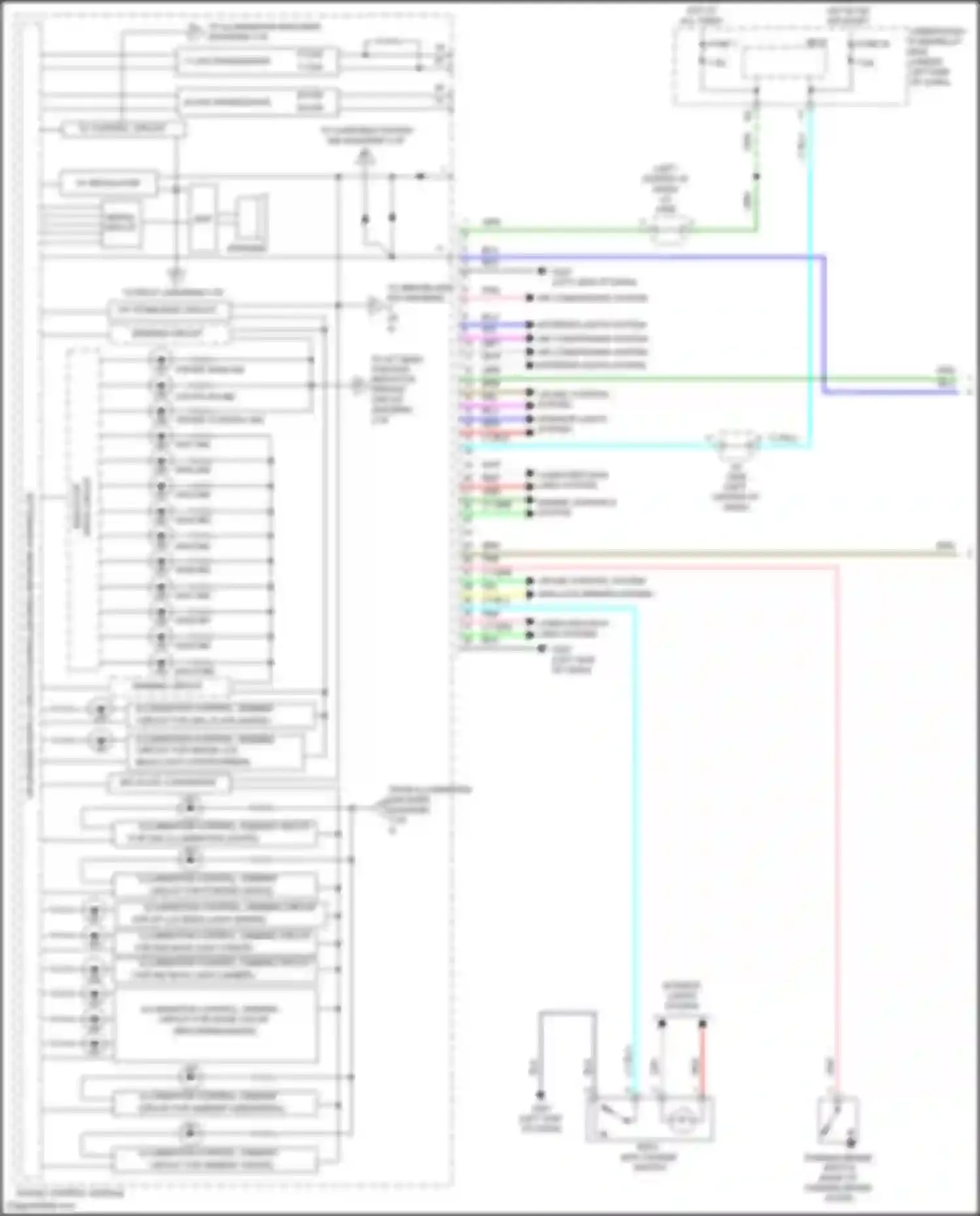 Wiring diagram b-can l for Honda Jazz GG facelift (2011-2014) (5 of 6)