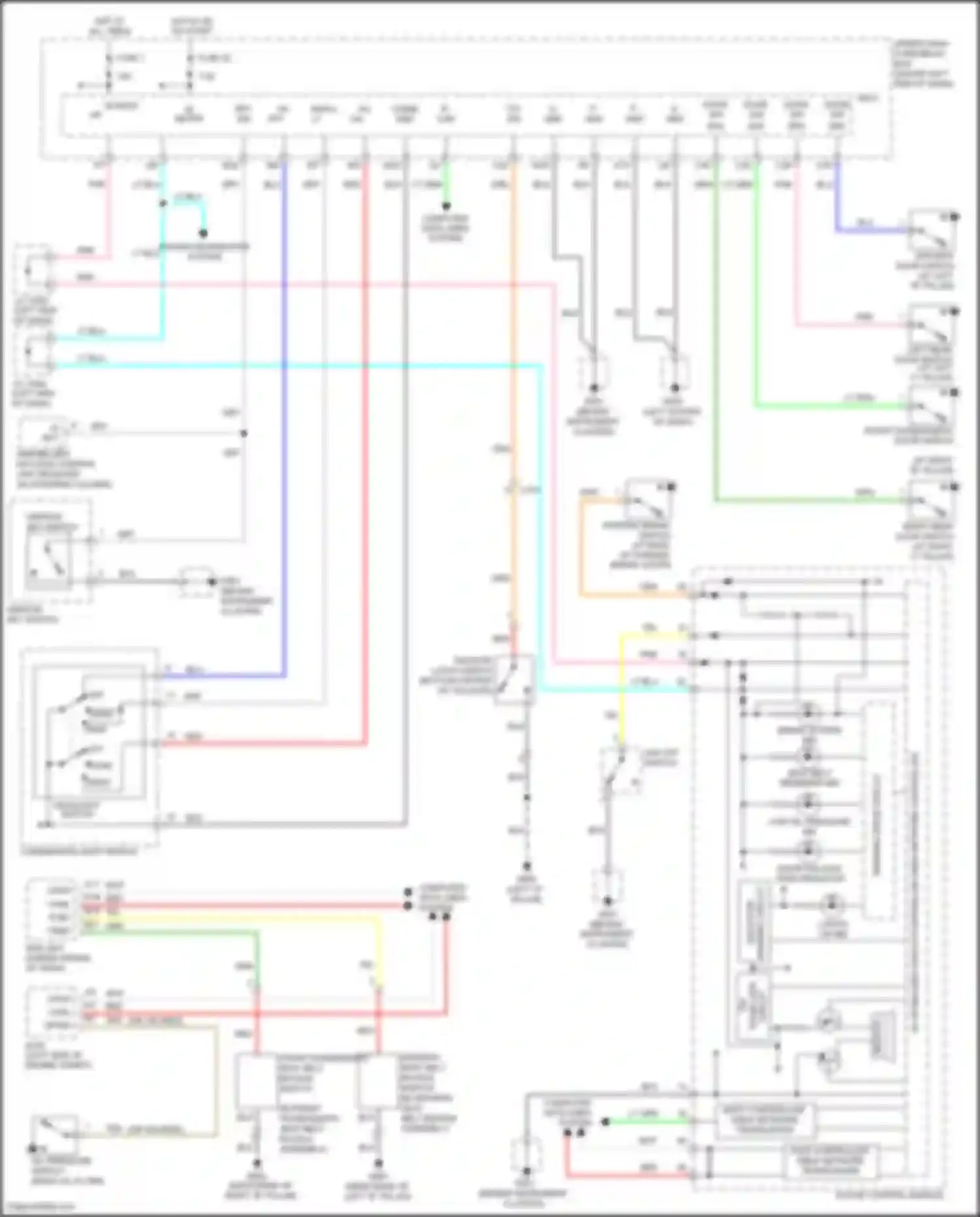 Wiring diagram blk for Honda Jazz GG facelift (2011-2014) (15 of 124)