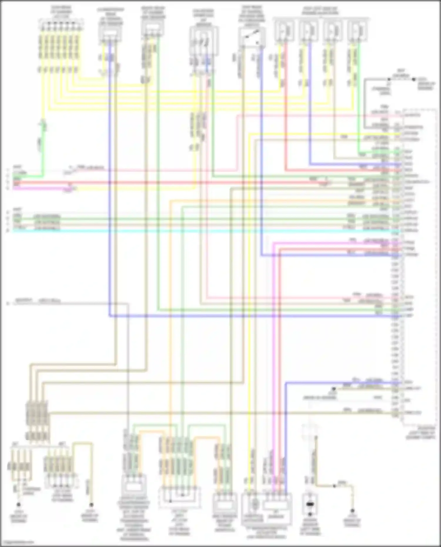 Wiring diagram blk/wht for Honda Jazz GG facelift (2011-2014) (9 of 9)