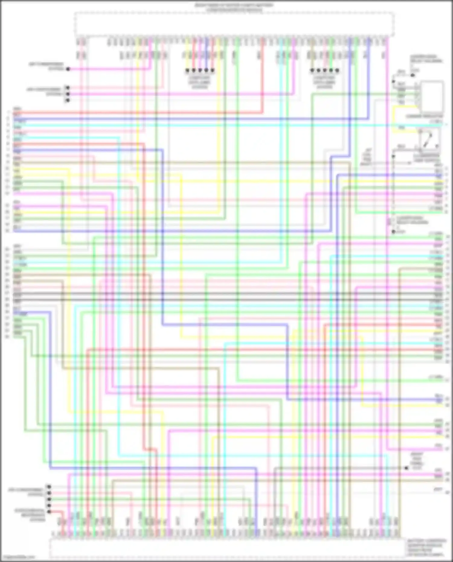 Wiring diagram computer data lines system for Honda Jazz GG facelift (2011-2014) (76 of 78)
