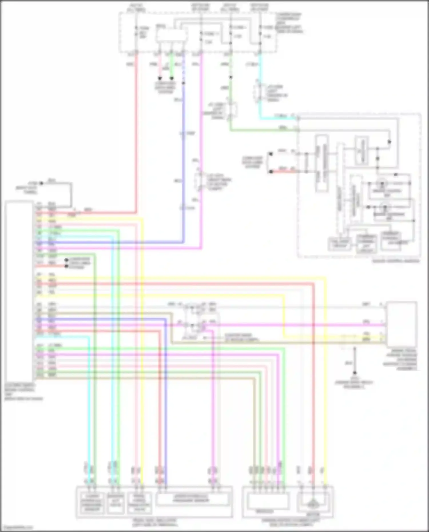 Wiring diagram f-can transceiver for Honda Jazz GG facelift (2011-2014) (1 of 9)
