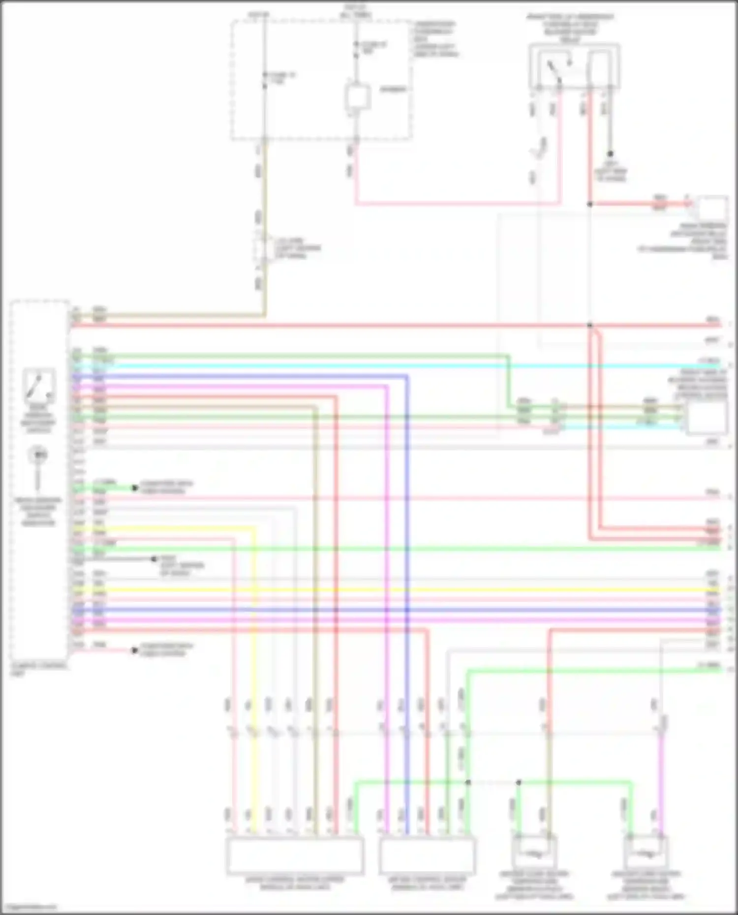 Wiring diagram fuse 10 for Honda Jazz GG facelift (2011-2014) (11 of 13)