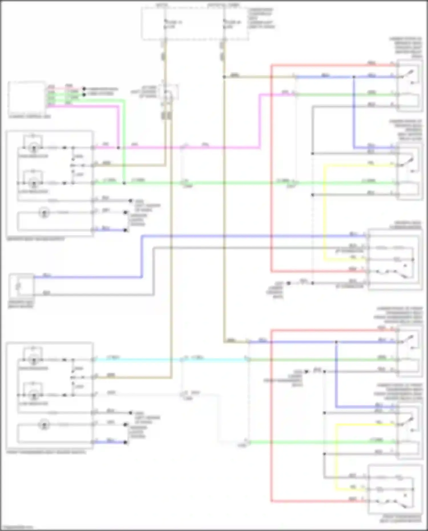 Wiring diagram fuse 10 for Honda Jazz GG facelift (2011-2014) (10 of 13)