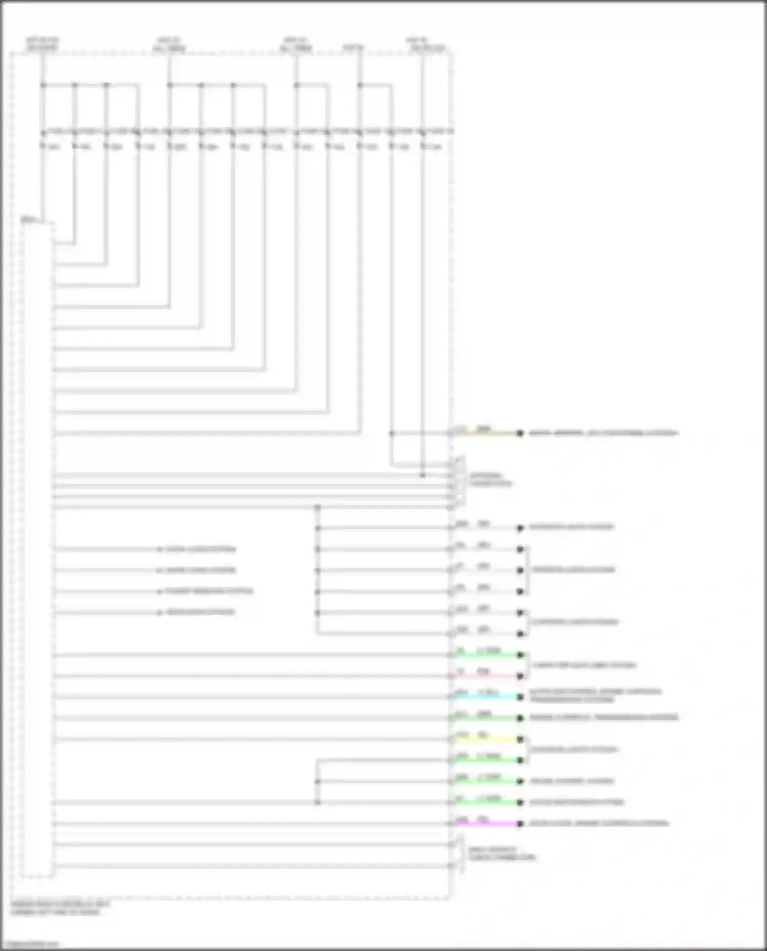 Wiring diagram fuse 21 for Honda Jazz GG facelift (2011-2014) (1 of 8)