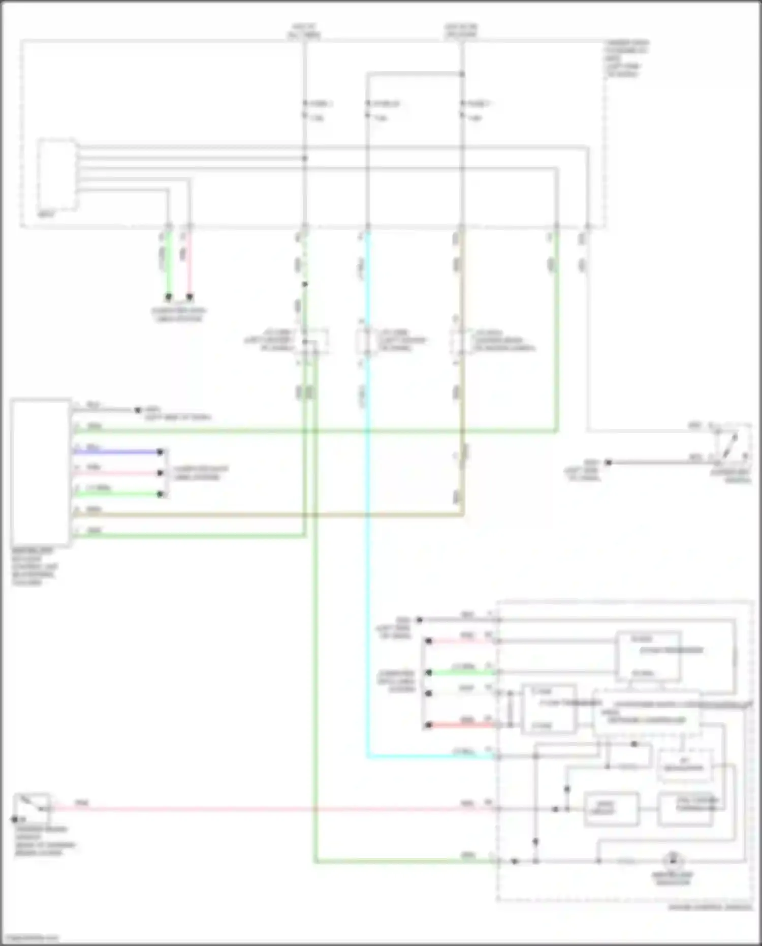 Wiring diagram fuse 22 for Honda Jazz GG facelift (2011-2014) (6 of 47)