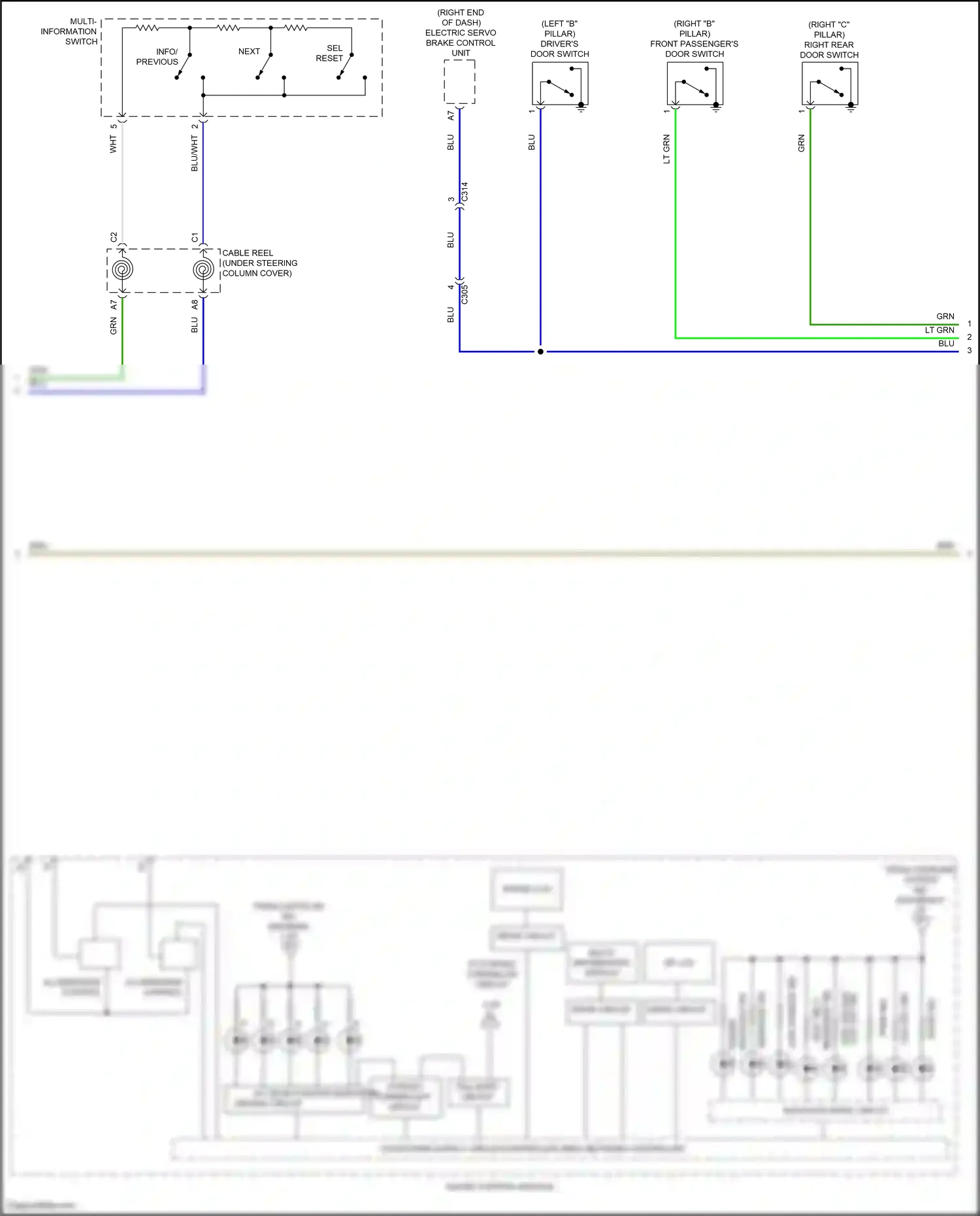 Wiring diagram gauge control module for Honda Jazz GG facelift (2011-2014) (29 of 46)