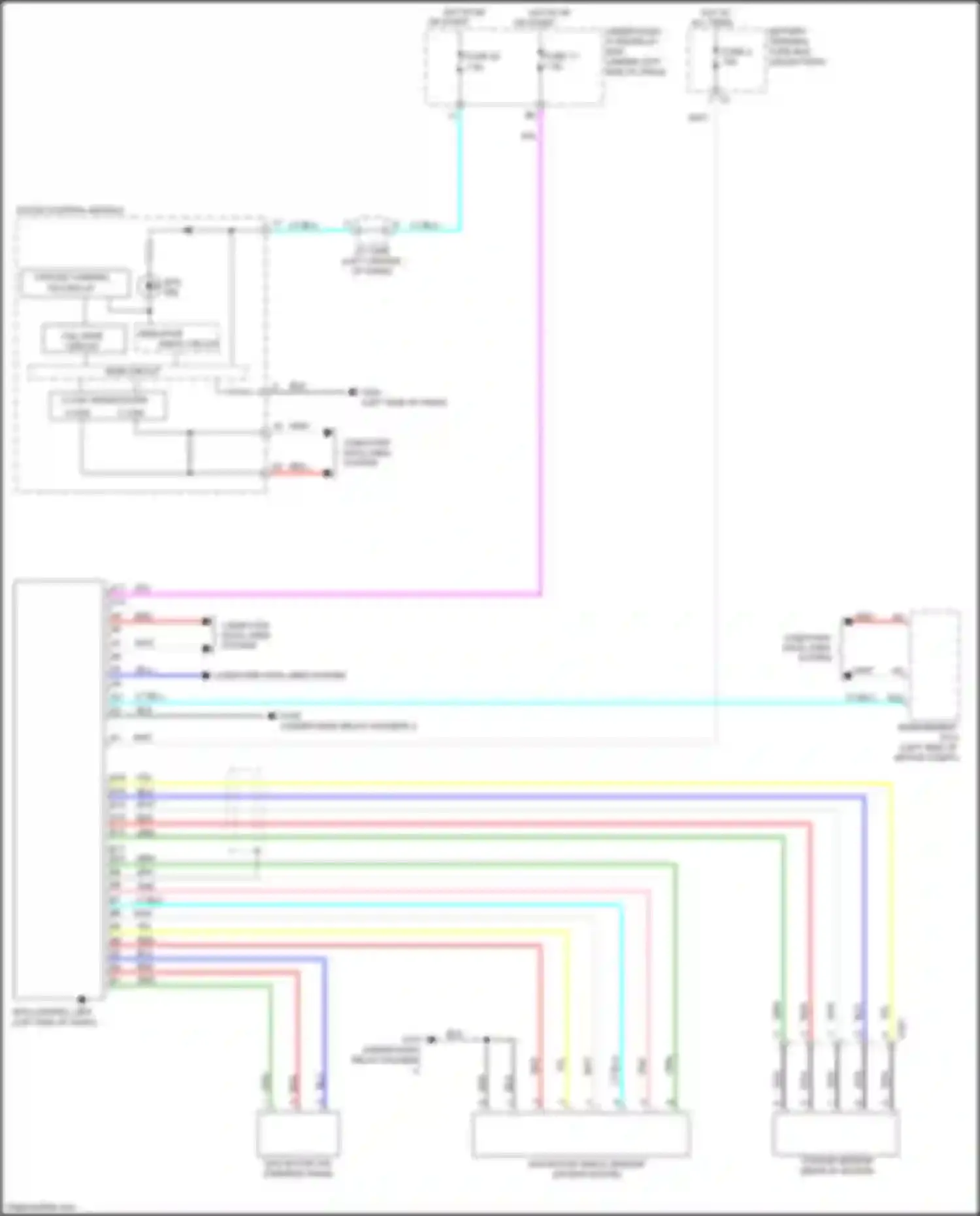 Wiring diagram hot in on or start for Honda Jazz GG facelift (2011-2014) (42 of 57)