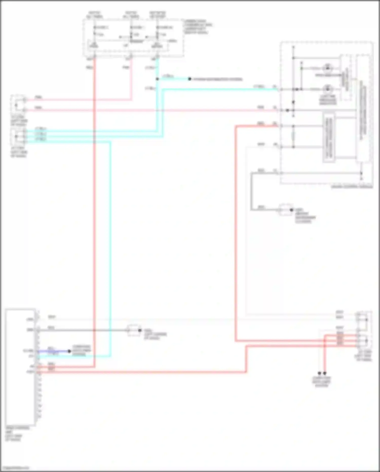 Wiring diagram low tire pressure indicator for Honda Jazz GG facelift (2011-2014) (1 of 1)