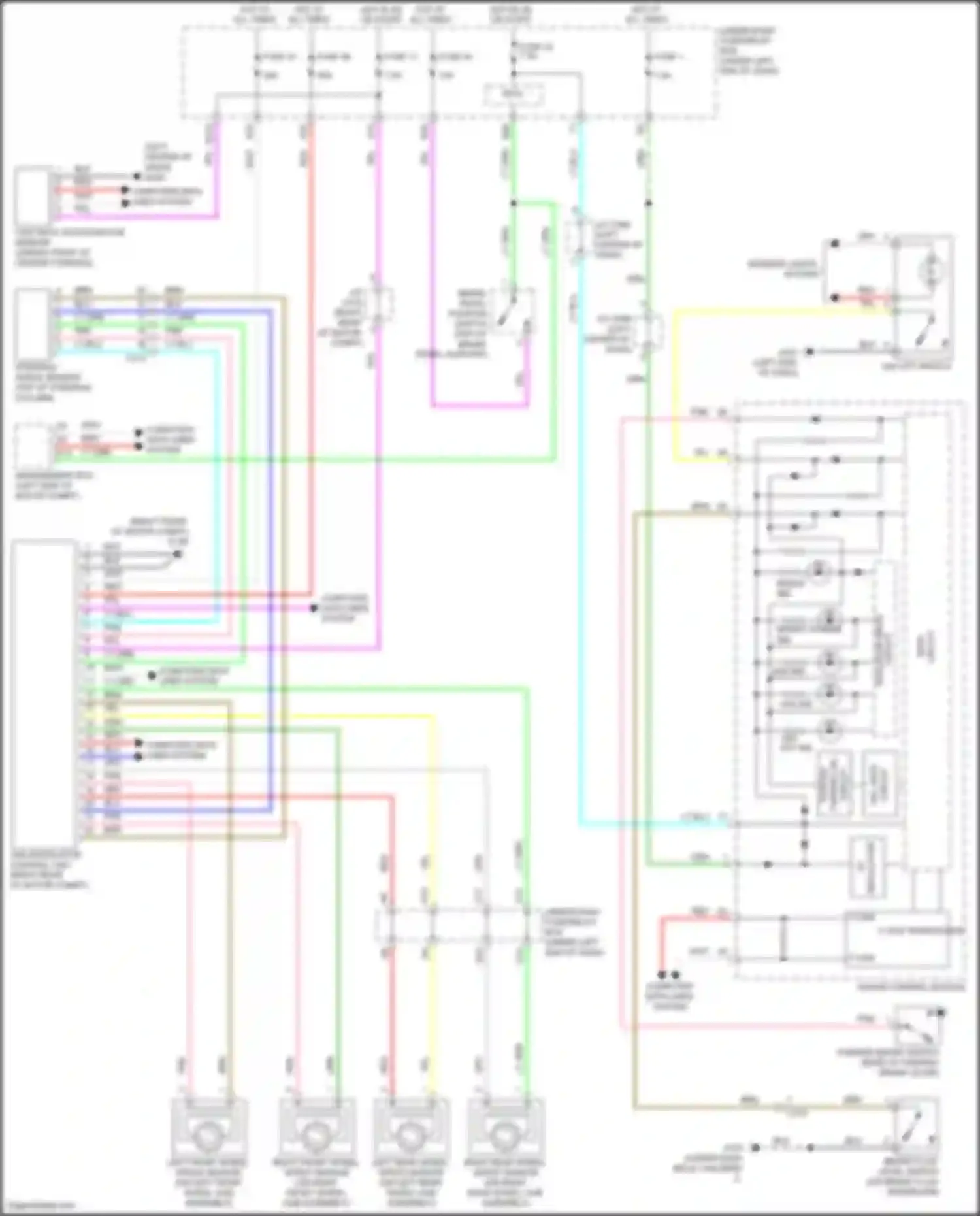 Wiring diagram vsa ind for Honda Jazz GG facelift (2011-2014) (1 of 2)