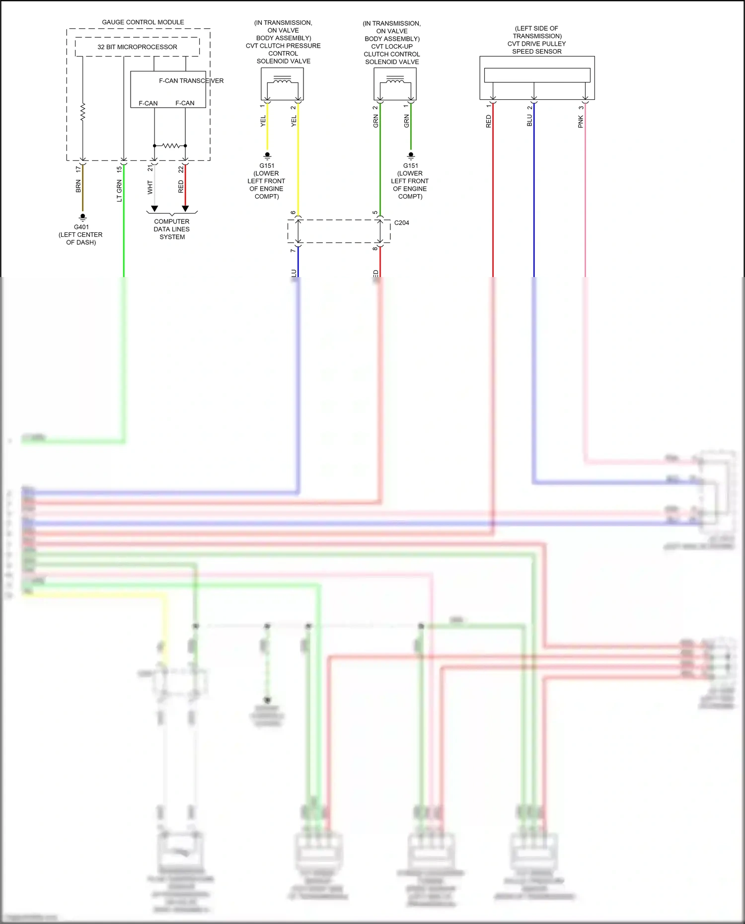 Wiring diagram blu for Honda Jazz GK facelift (2017-2020) (10 of 86)