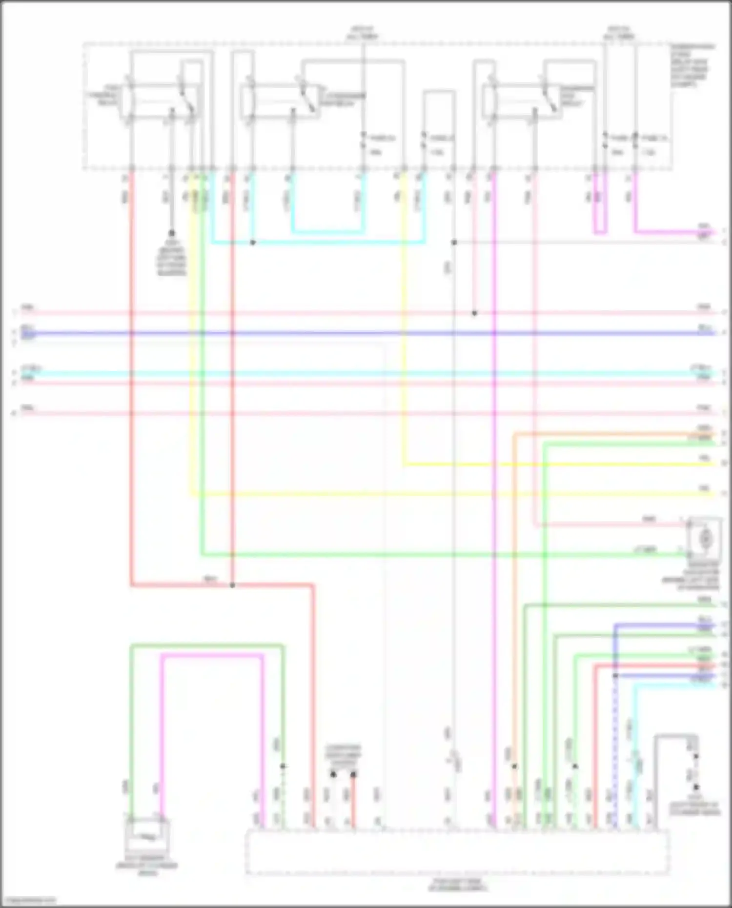 Wiring diagram fuse 31 for Honda Jazz GK facelift (2017-2020) (2 of 4)
