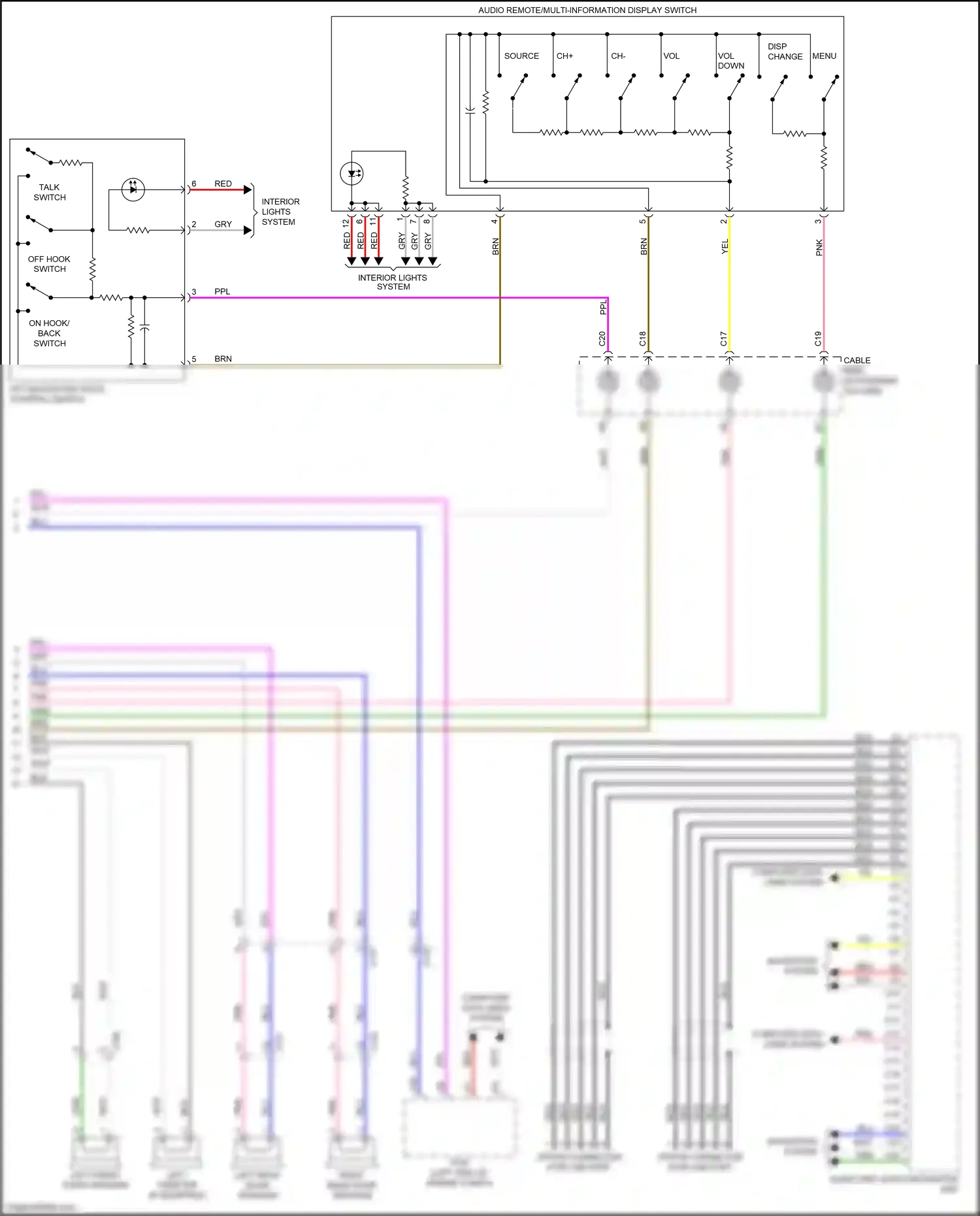 Honda Jazz GK facelift (2017-2020) off hook switch wiring diagram  (4 of 4)