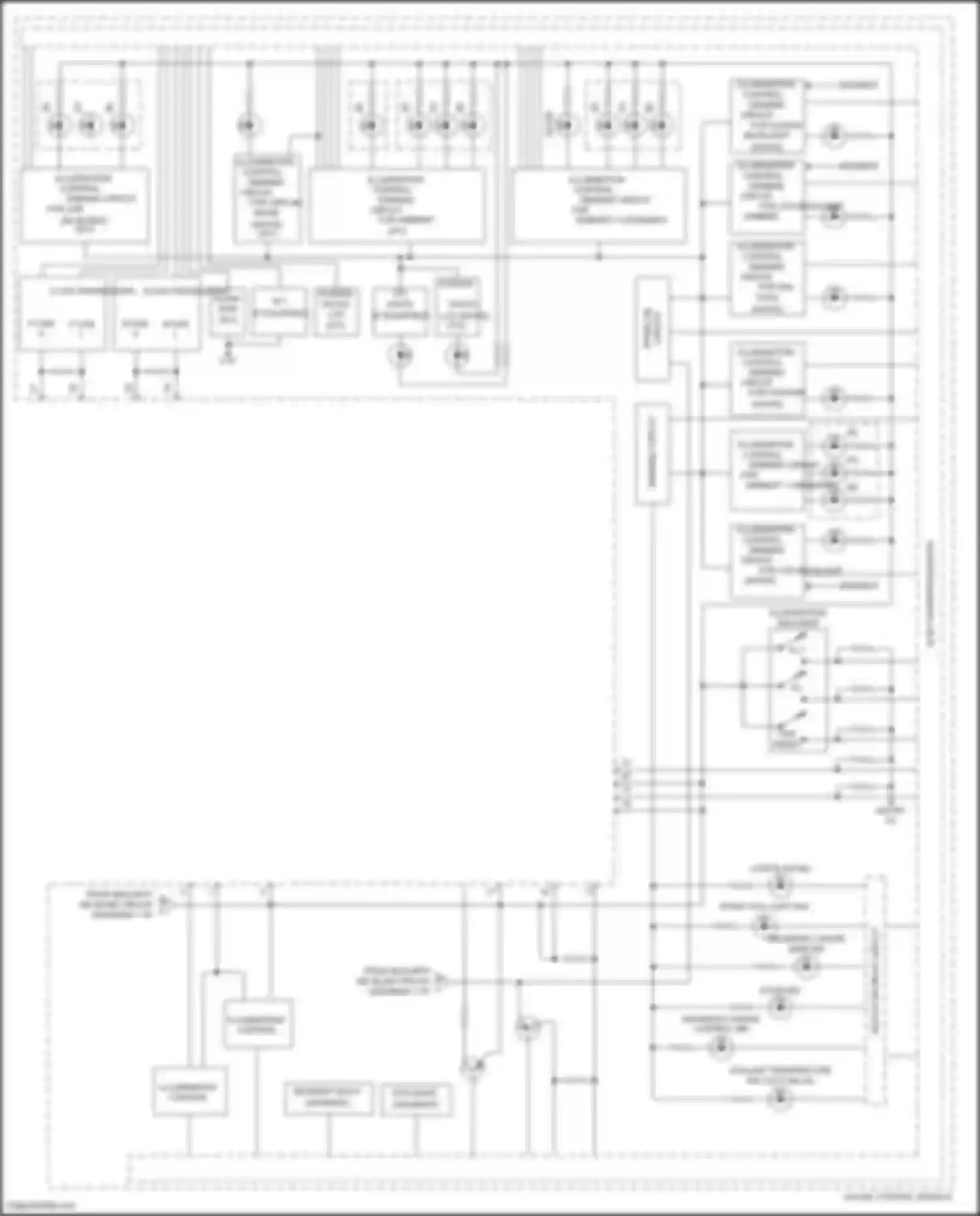 Wiring diagram segment multi for Honda Jazz GK facelift (2017-2020) (1 of 2)